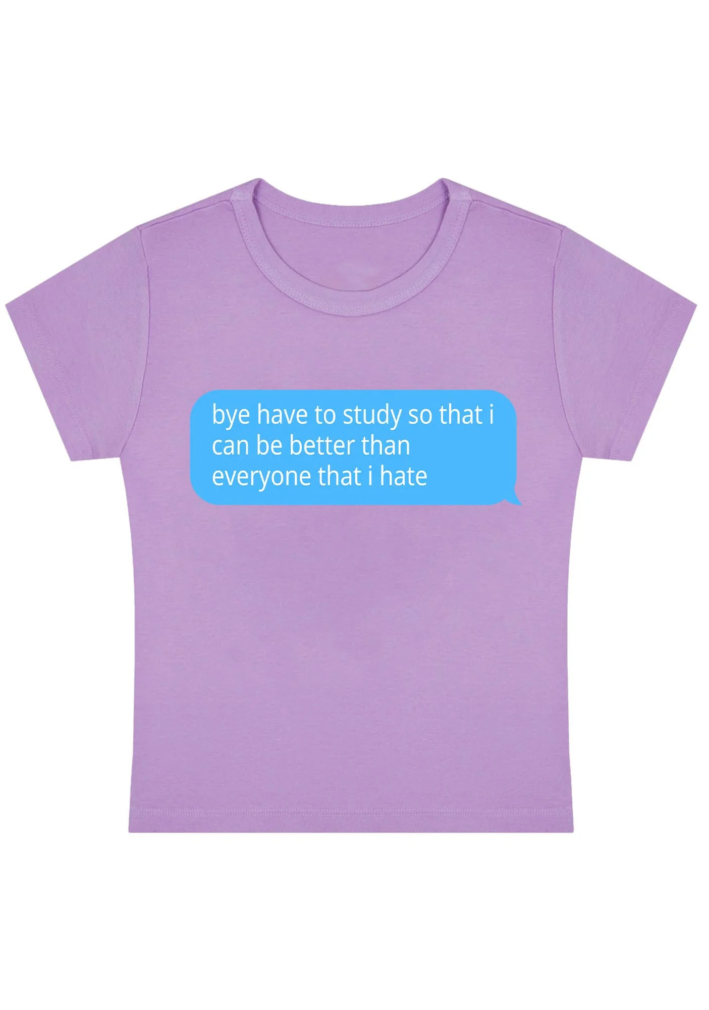 Curvy I Can Be Better Than Everyone That I Hate Baby Tee - Image 4