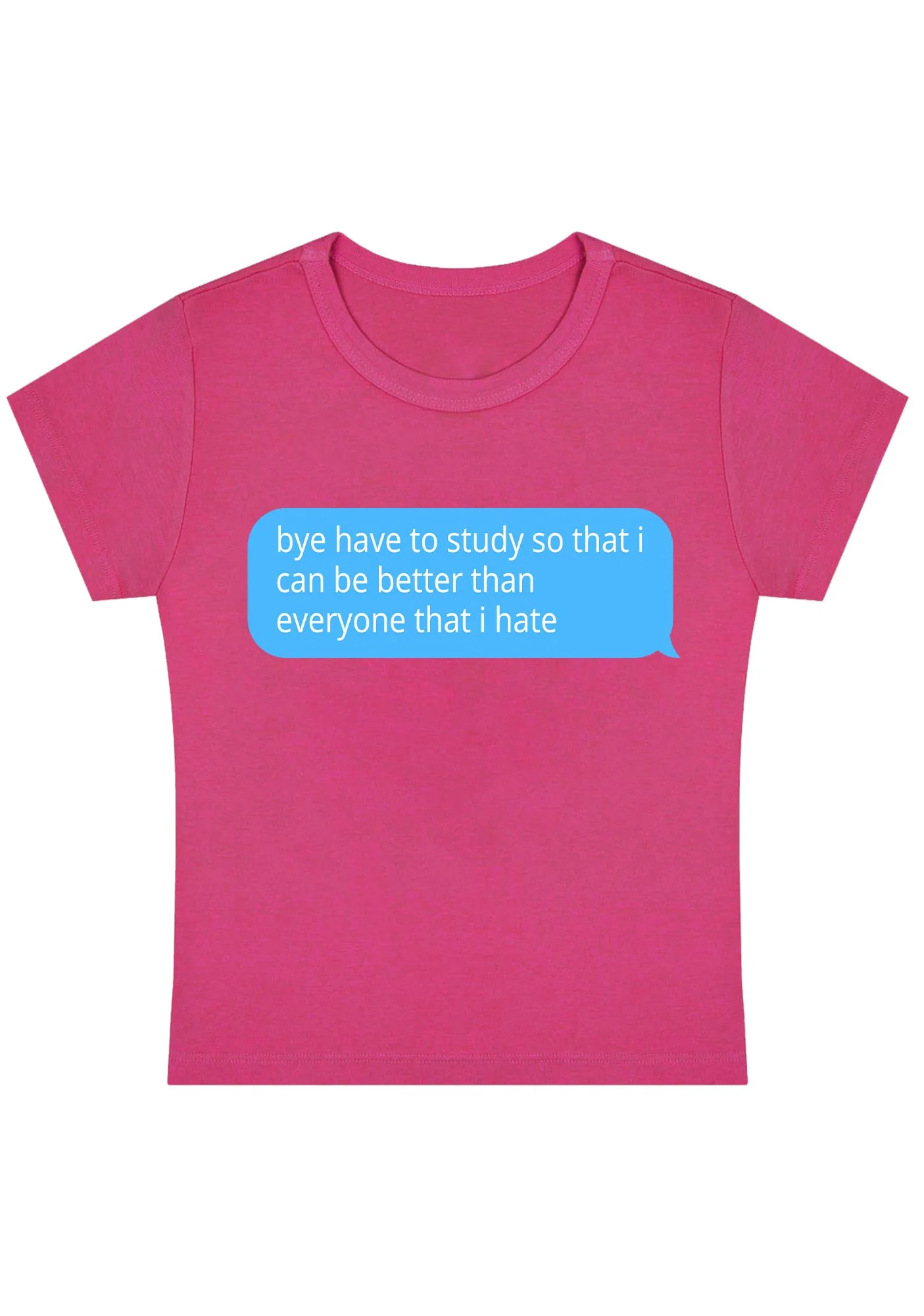 Curvy I Can Be Better Than Everyone That I Hate Baby Tee - Image 5