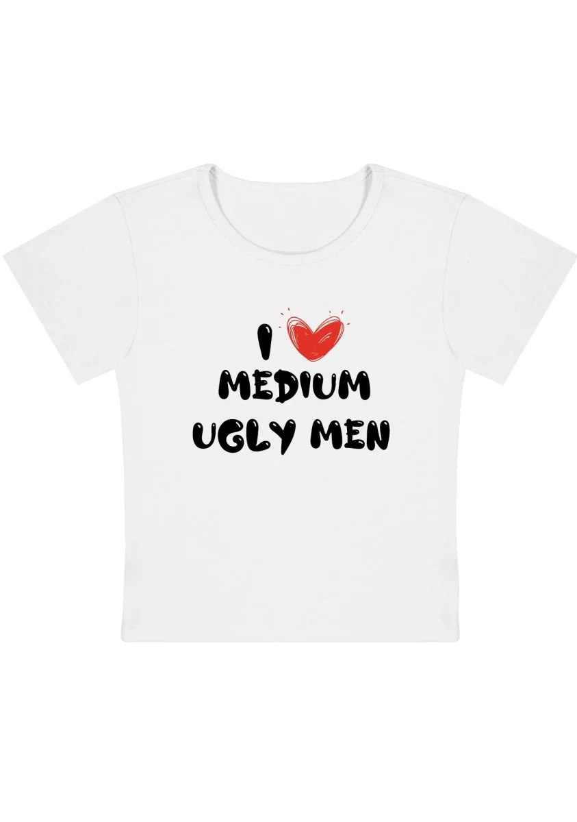 Curvy I Love Medium Baby Tee - Image 2