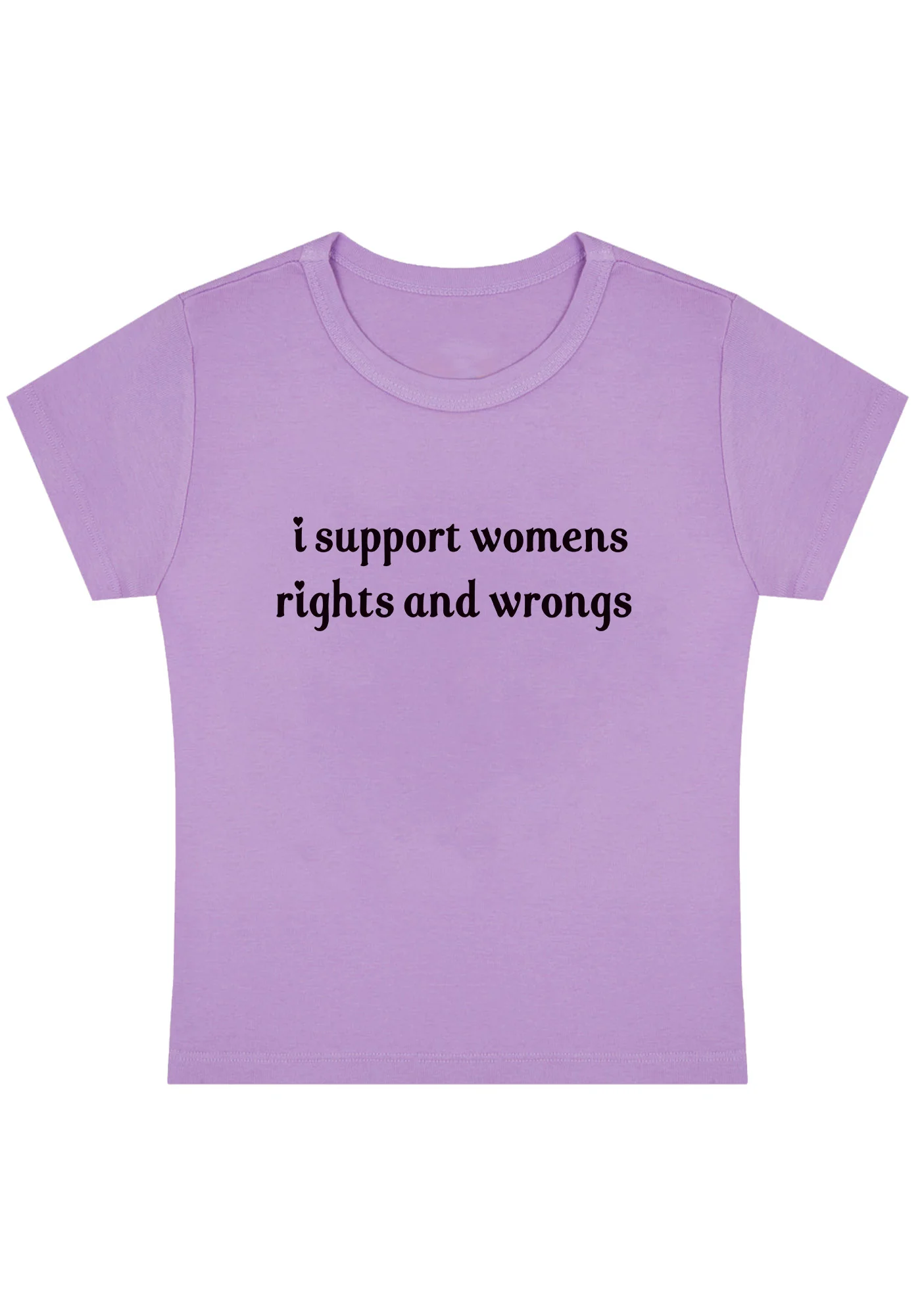 Curvy I Support Women Baby Tee - Image 3