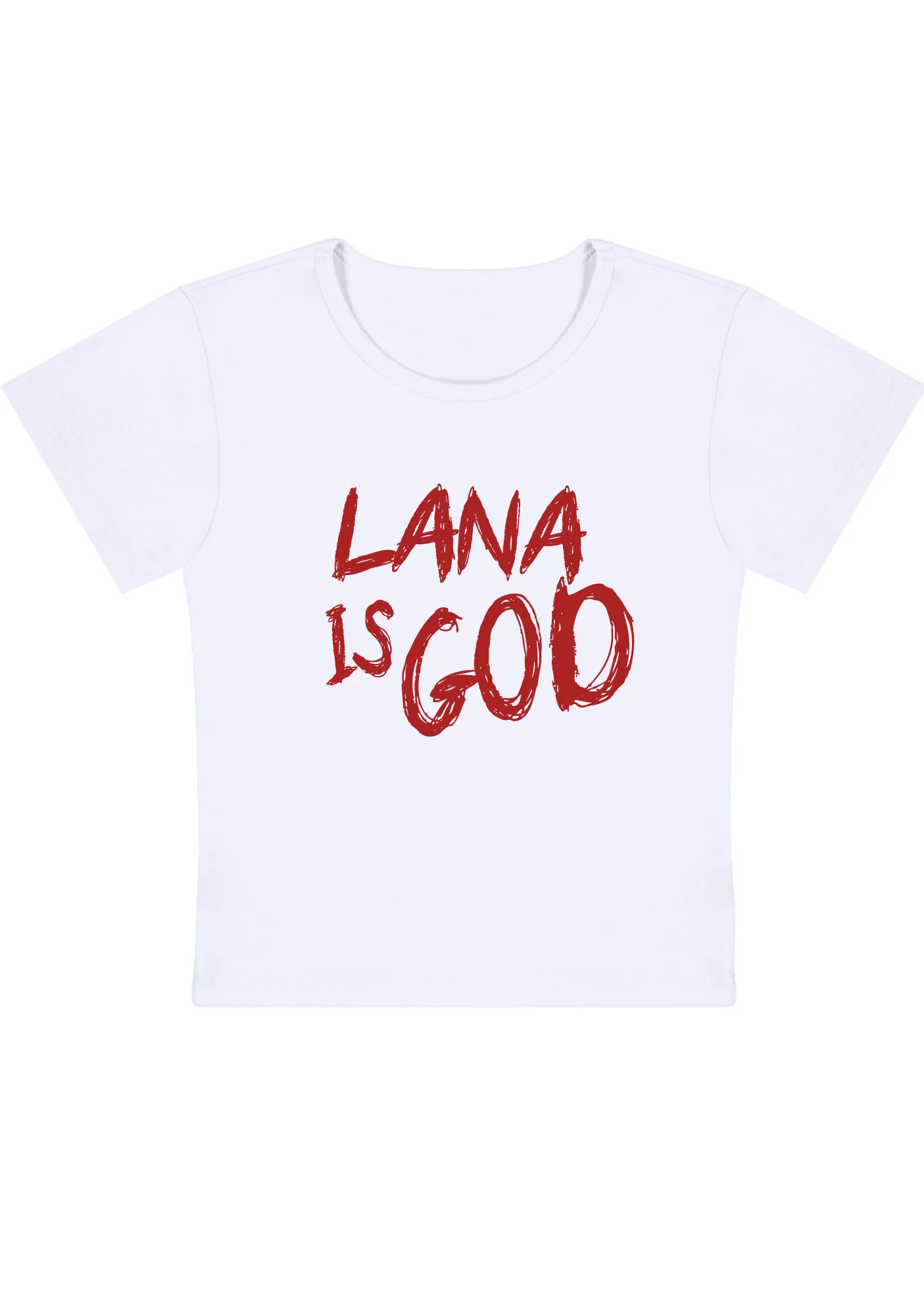 Curvy Lana Is God Baby Tee - Image 2