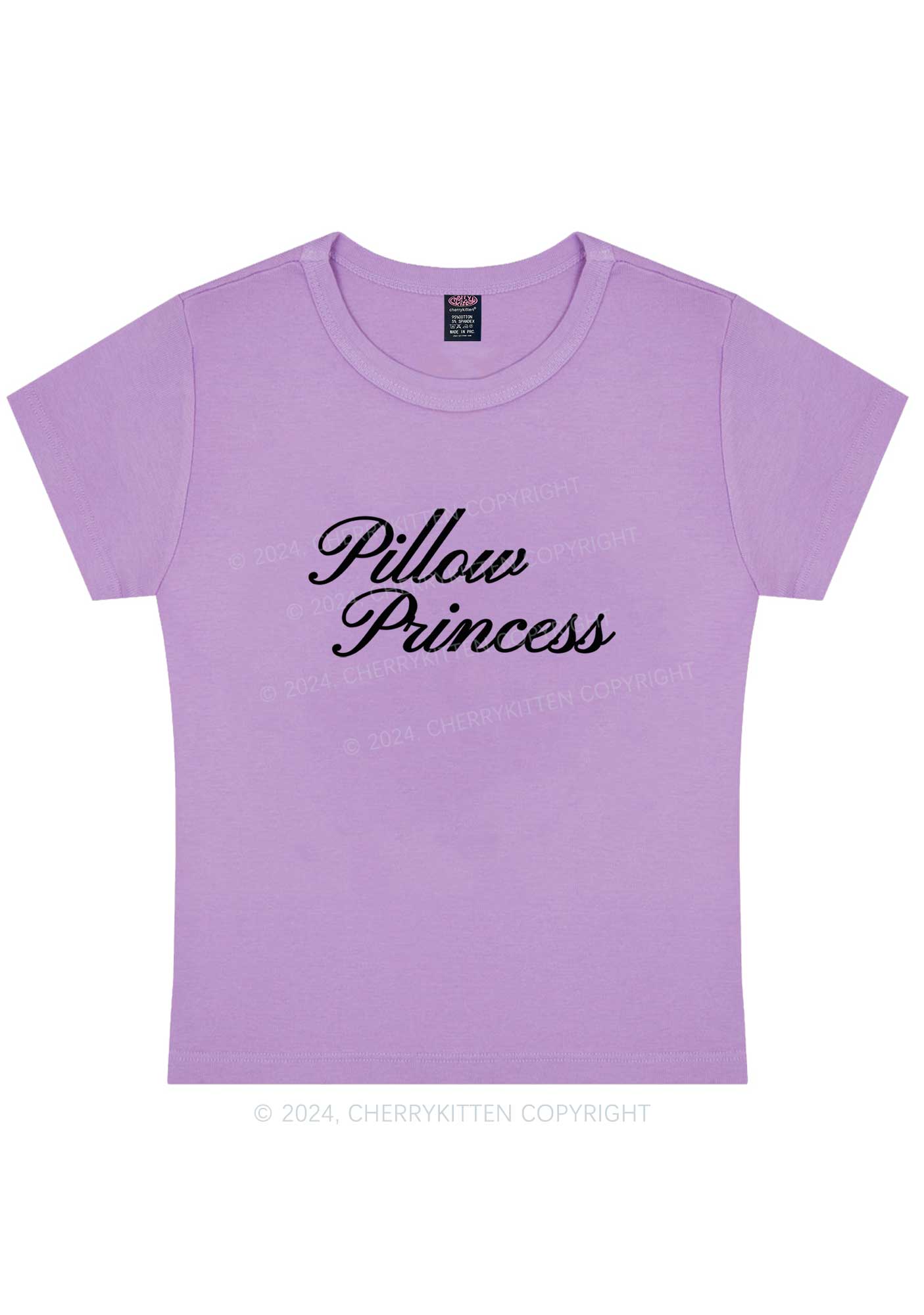 Curvy Pillow Princess Y2K Baby Tee Cherrykitten - Image 4