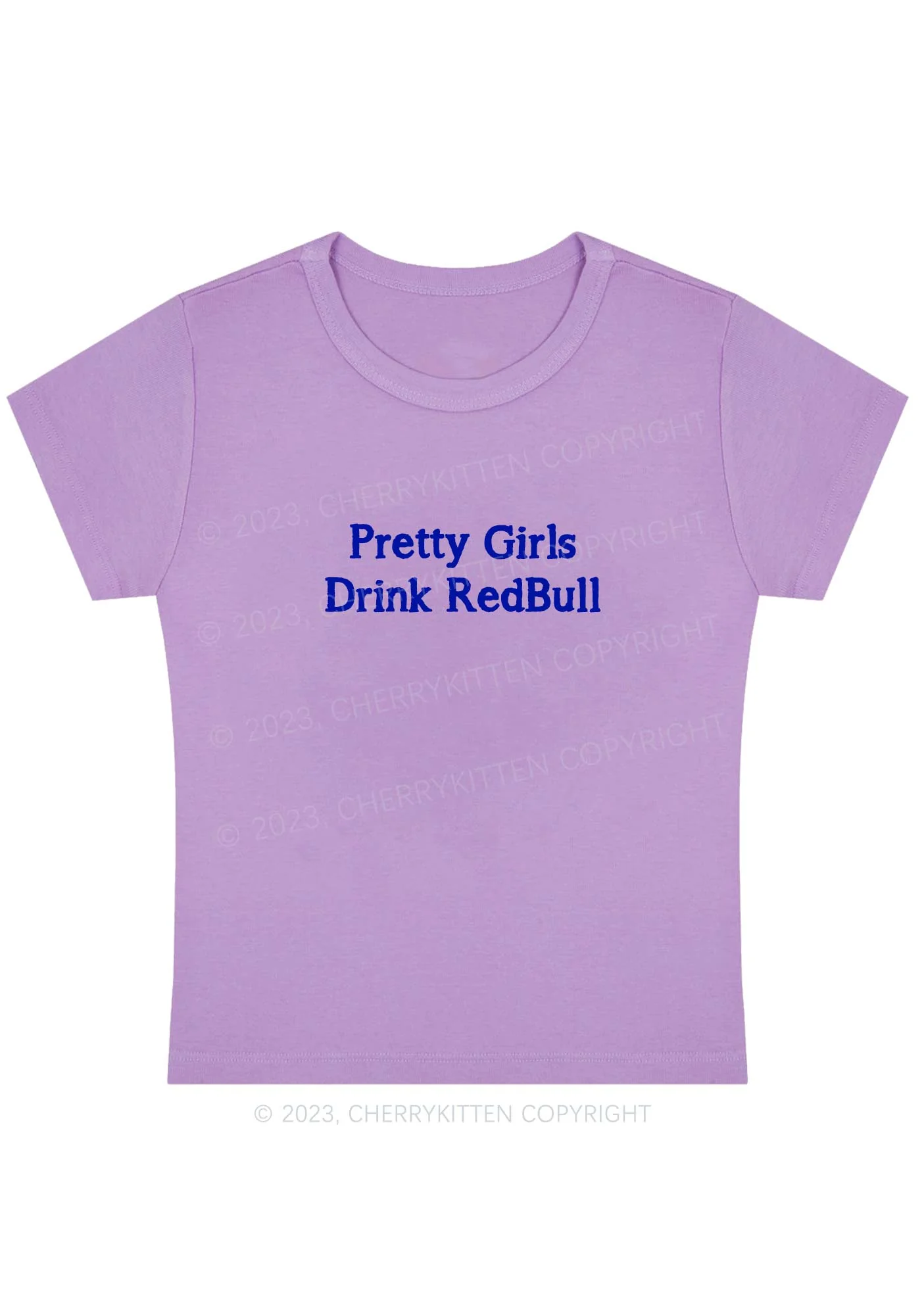 Curvy Pretty Girls Drink Red Y2K Baby Tee Cherrykitten - Image 4