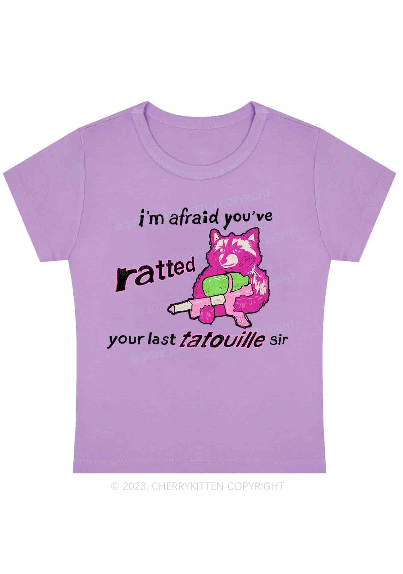 Curvy Ratted Your Last Tatouille Sir Y2K Baby Tee Cherrykitten - Image 4
