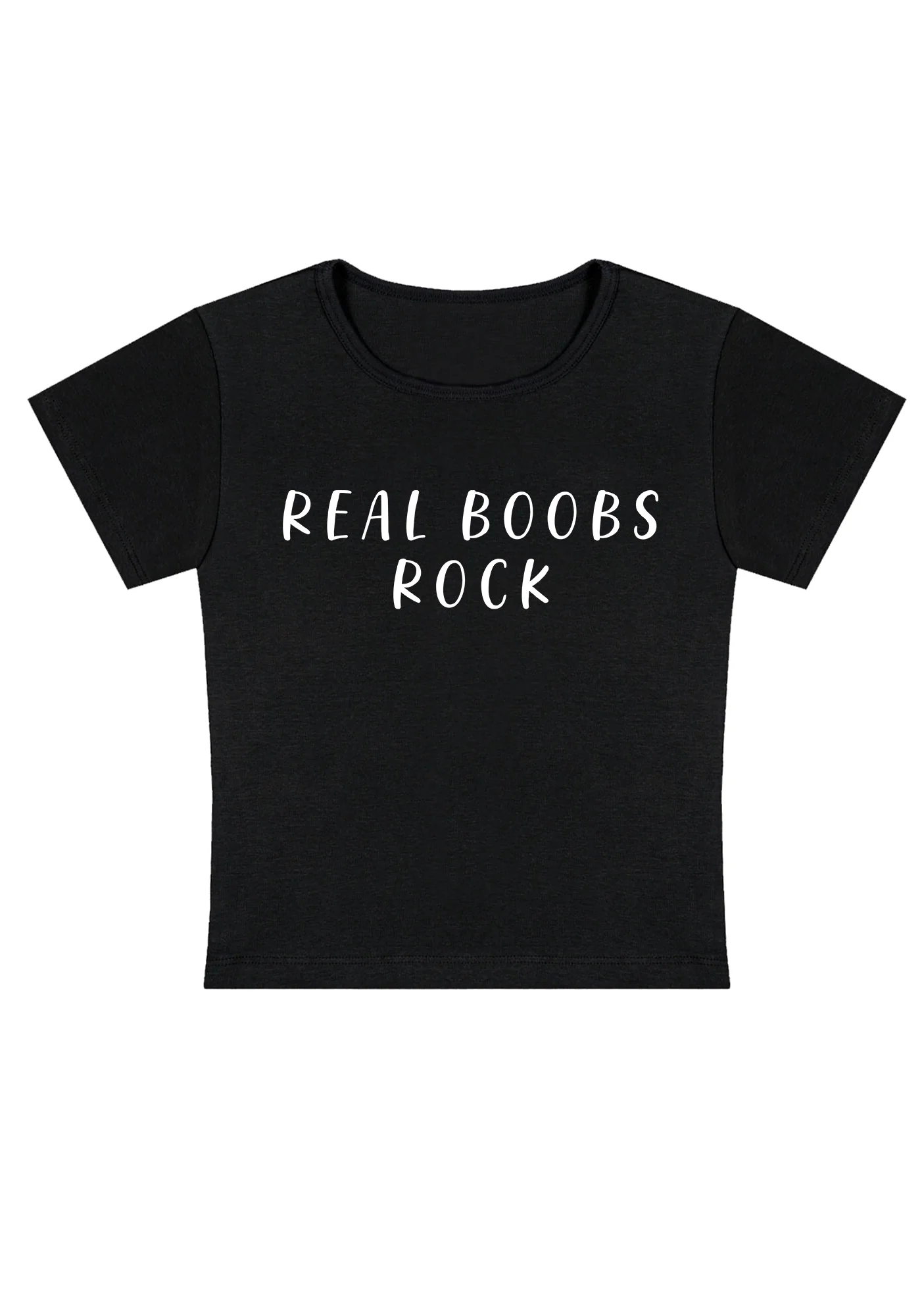 Curvy Real Bxxbs Rock Baby Tee - Image 3