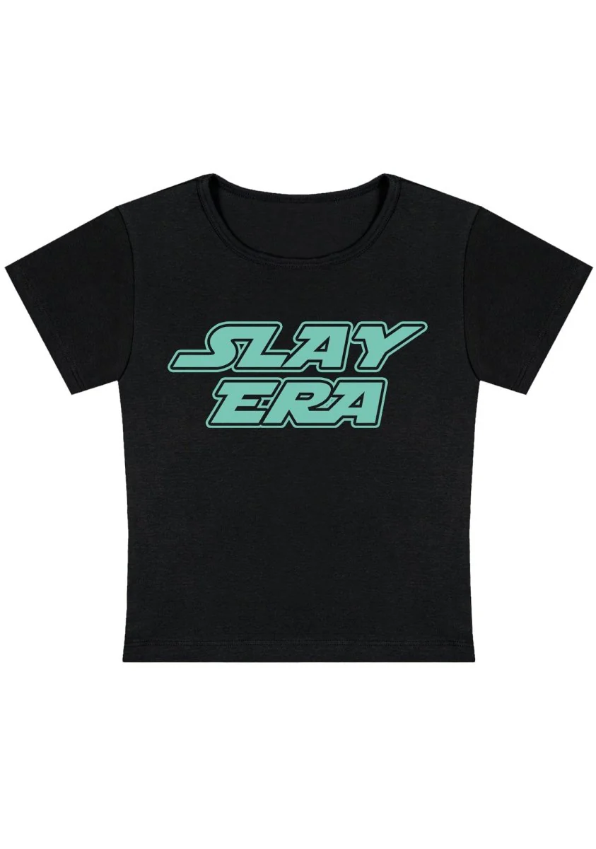 Curvy Slay Era  Baby Tee - Image 3