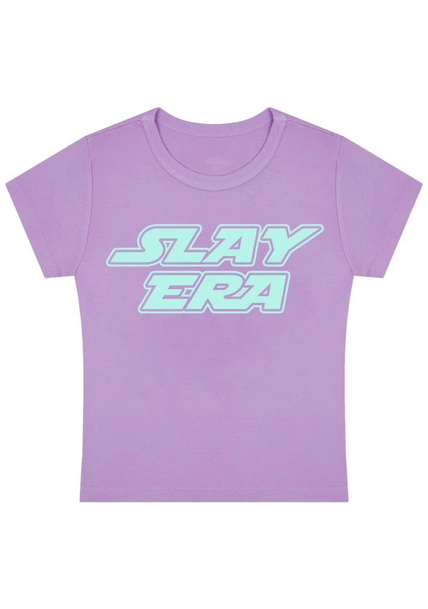 Curvy Slay Era  Baby Tee - Image 4