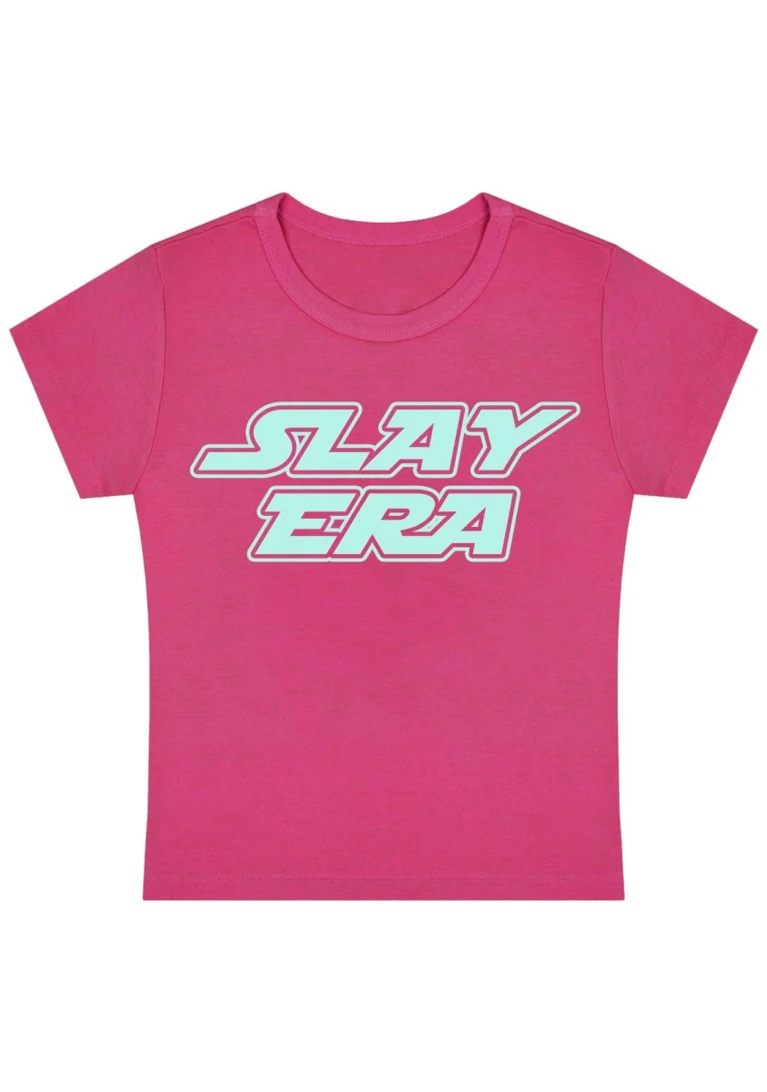 Curvy Slay Era  Baby Tee - Image 5