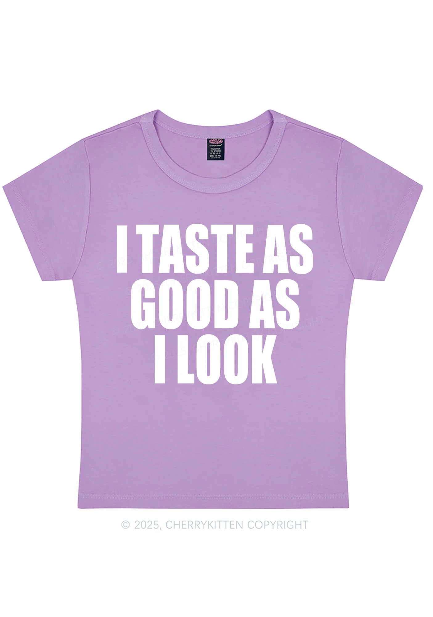 Curvy Taste Good Y2K Baby Tee Cherrykitten - Image 5