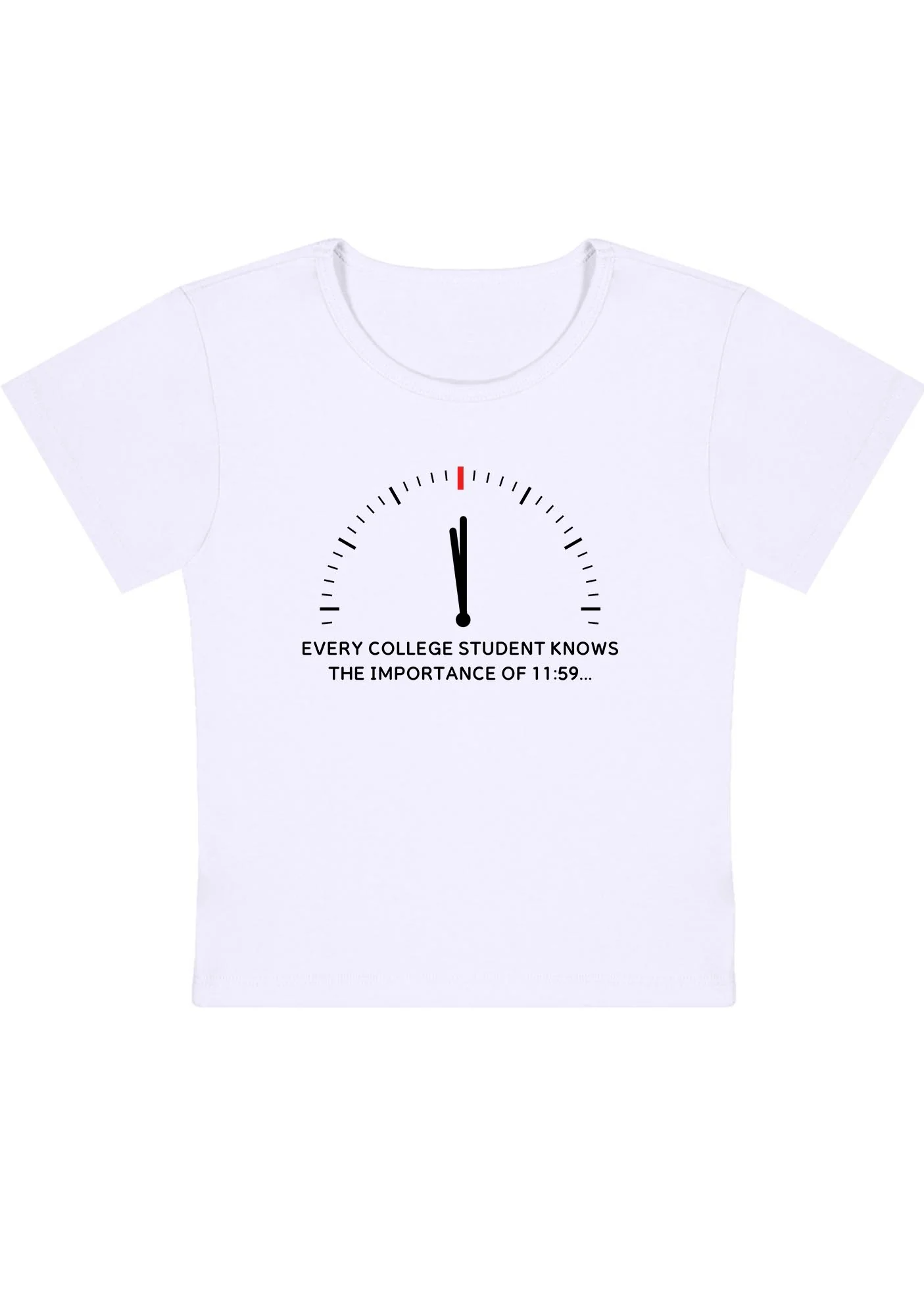 Curvy The Importance Of 1159 Baby Tee - Image 2