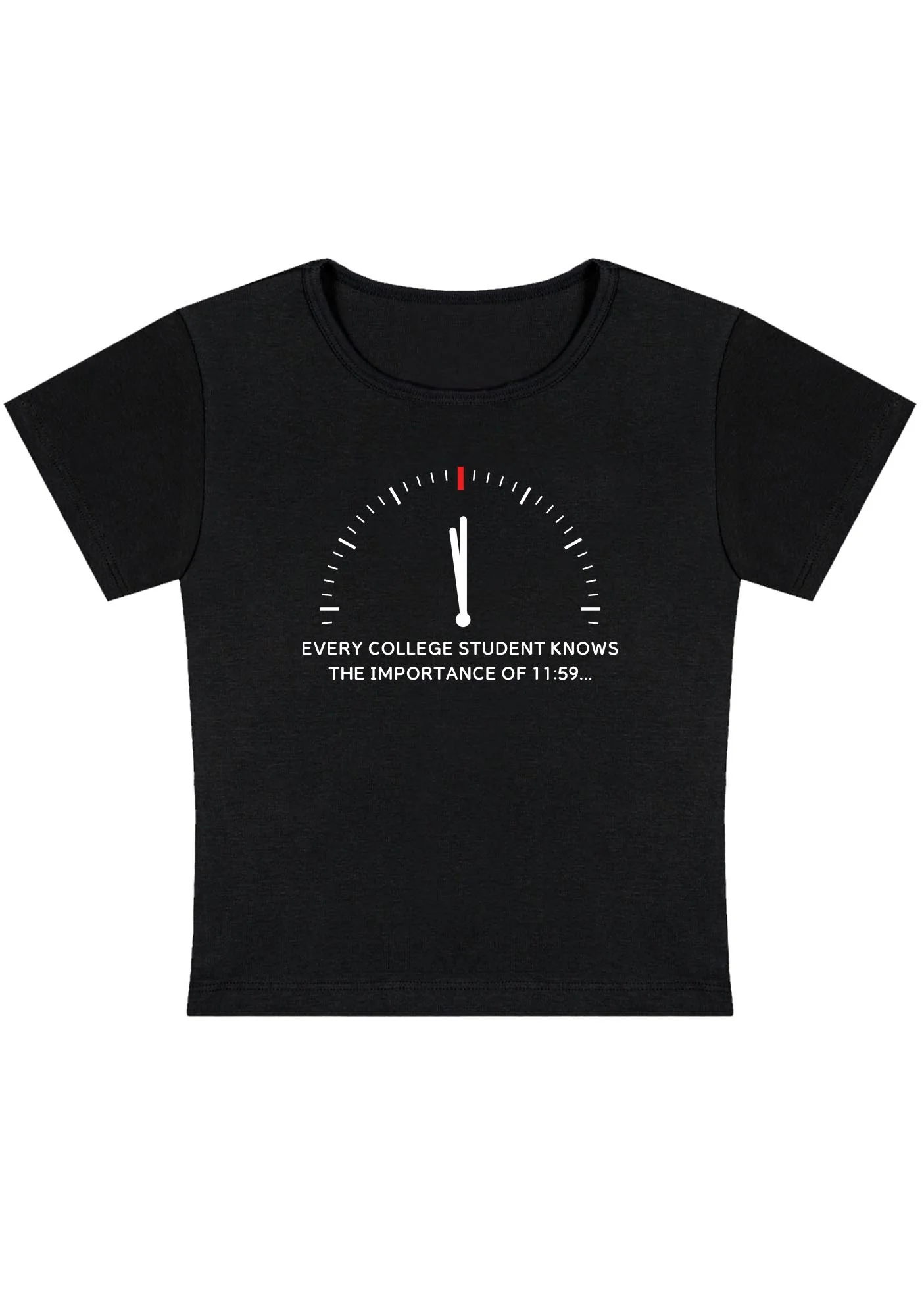 Curvy The Importance Of 1159 Baby Tee - Image 3