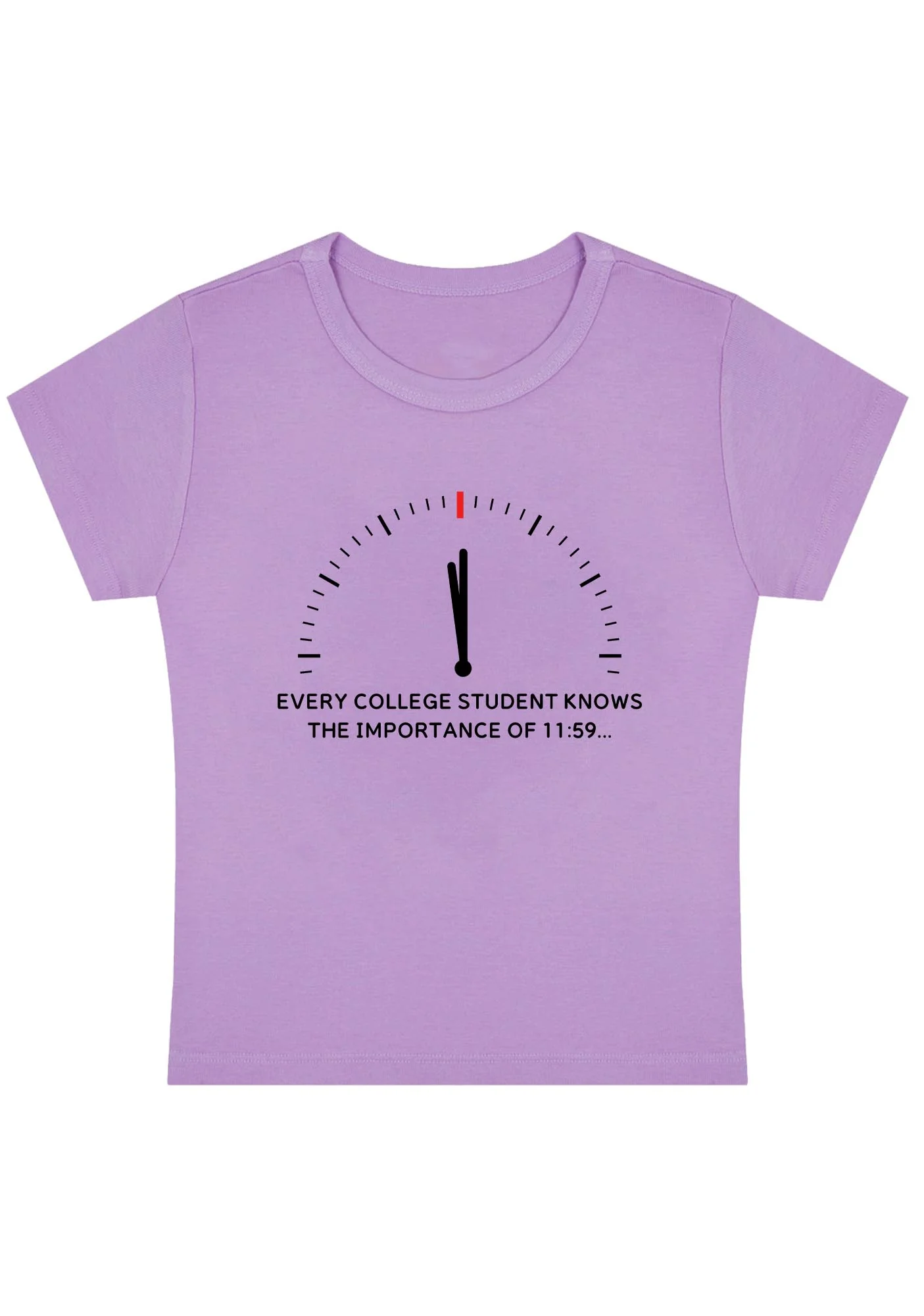 Curvy The Importance Of 1159 Baby Tee - Image 4