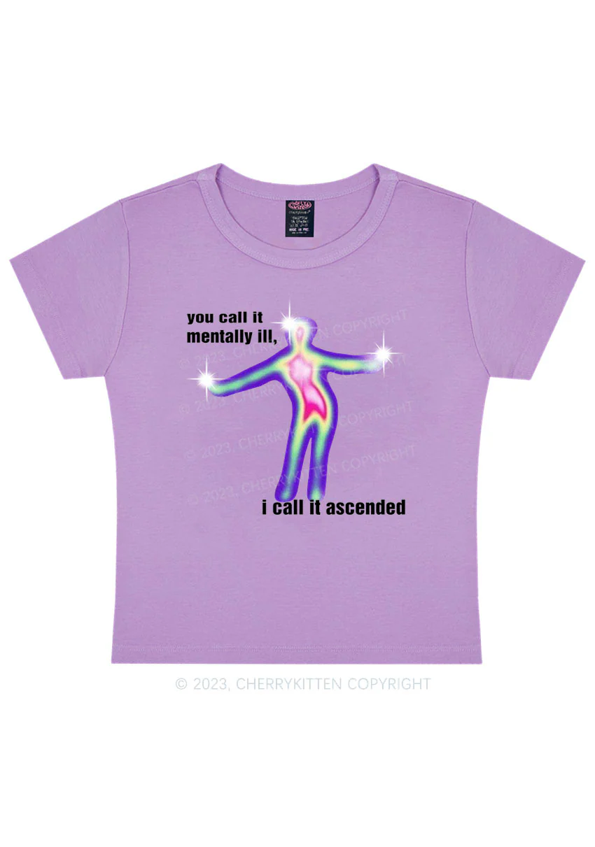 Curvy You Call It Mentally Ill Y2K Baby Tee Cherrykitten - Image 4