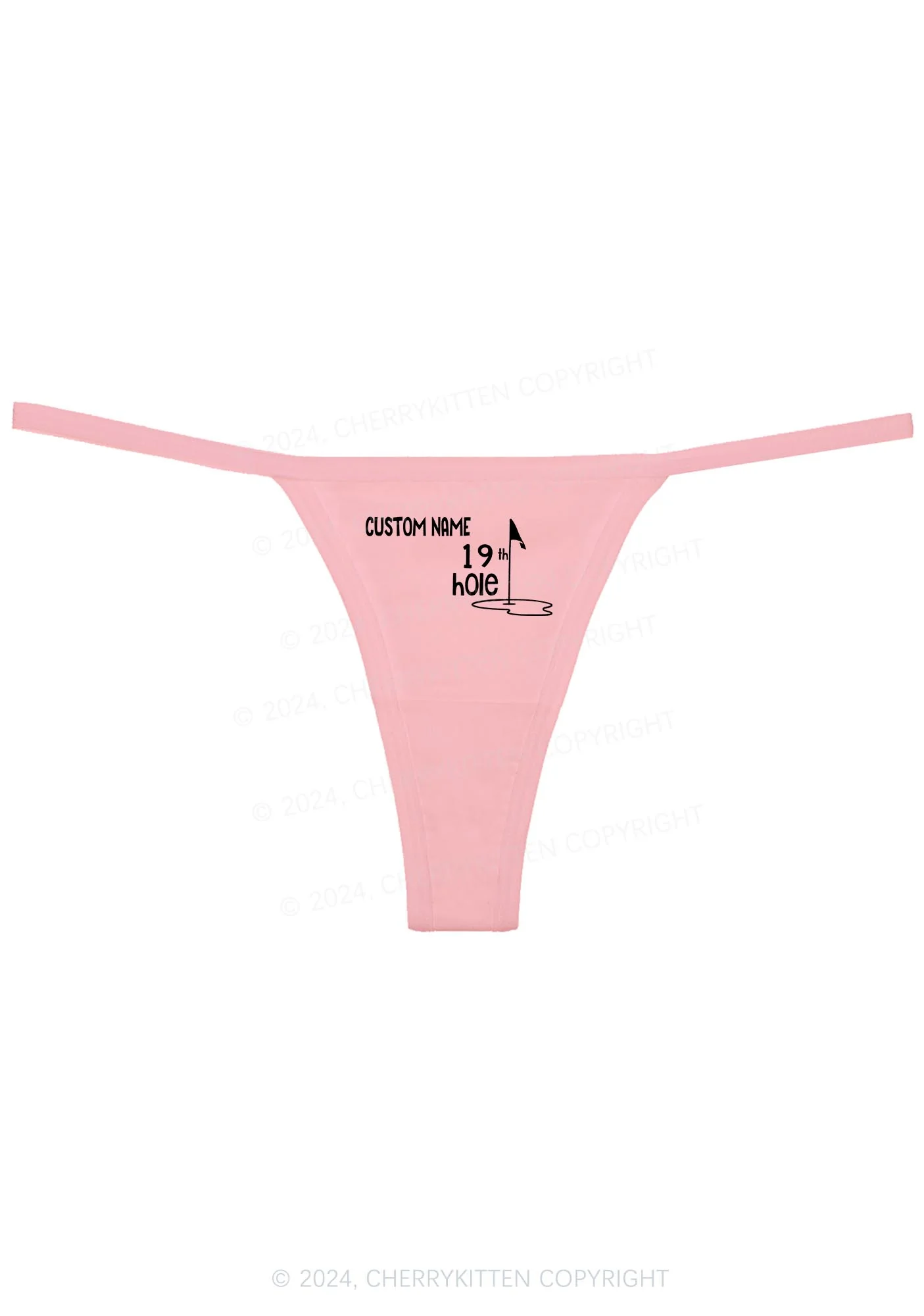 Custom 19th Hole Y2K Flat String Thong Cherrykitten - Image 6