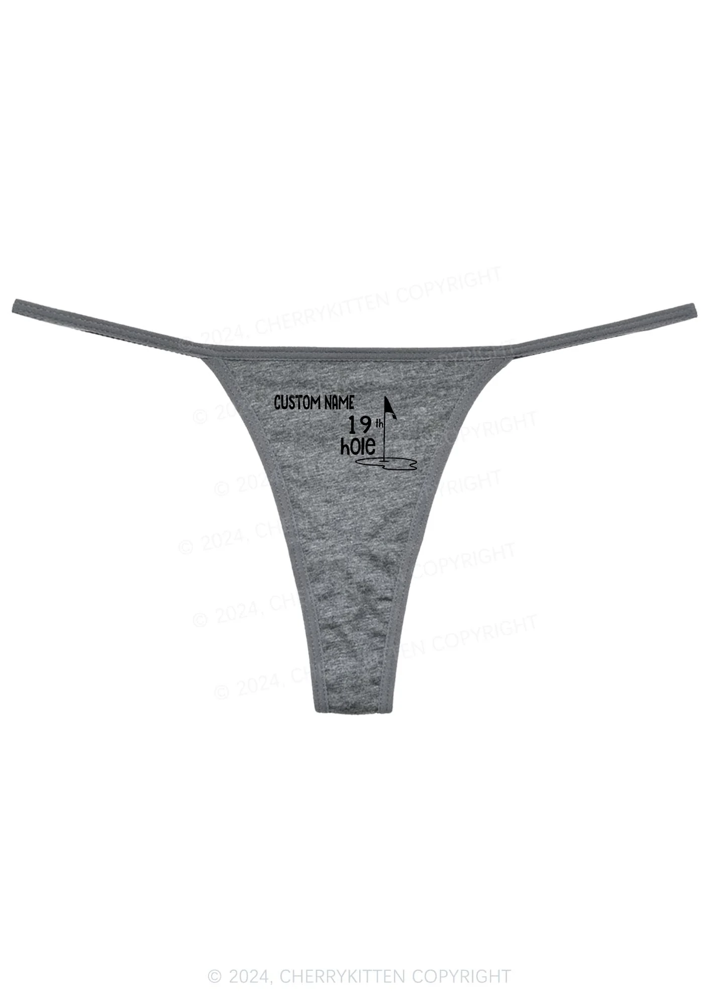 Custom 19th Hole Y2K Flat String Thong Cherrykitten - Image 7