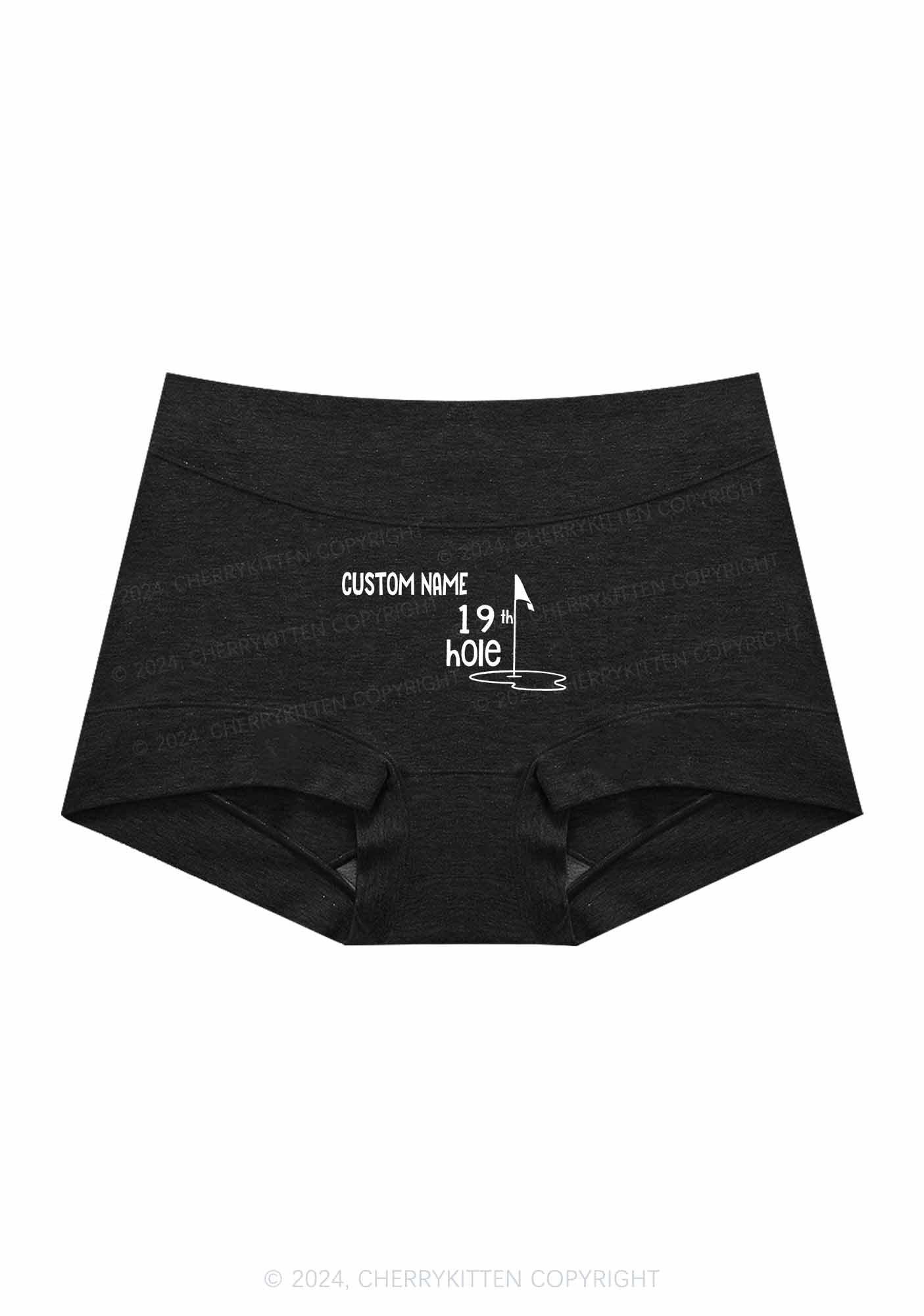 Custom 19th Hole Y2K Mid Rise Waist Boyshort Cherrykitten - Image 5