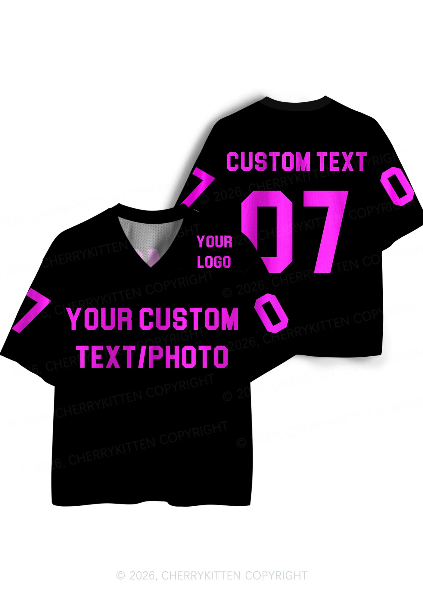 Custom All Personalized Y2K Sport Jersey Shirts Cherrykitten - Image 4