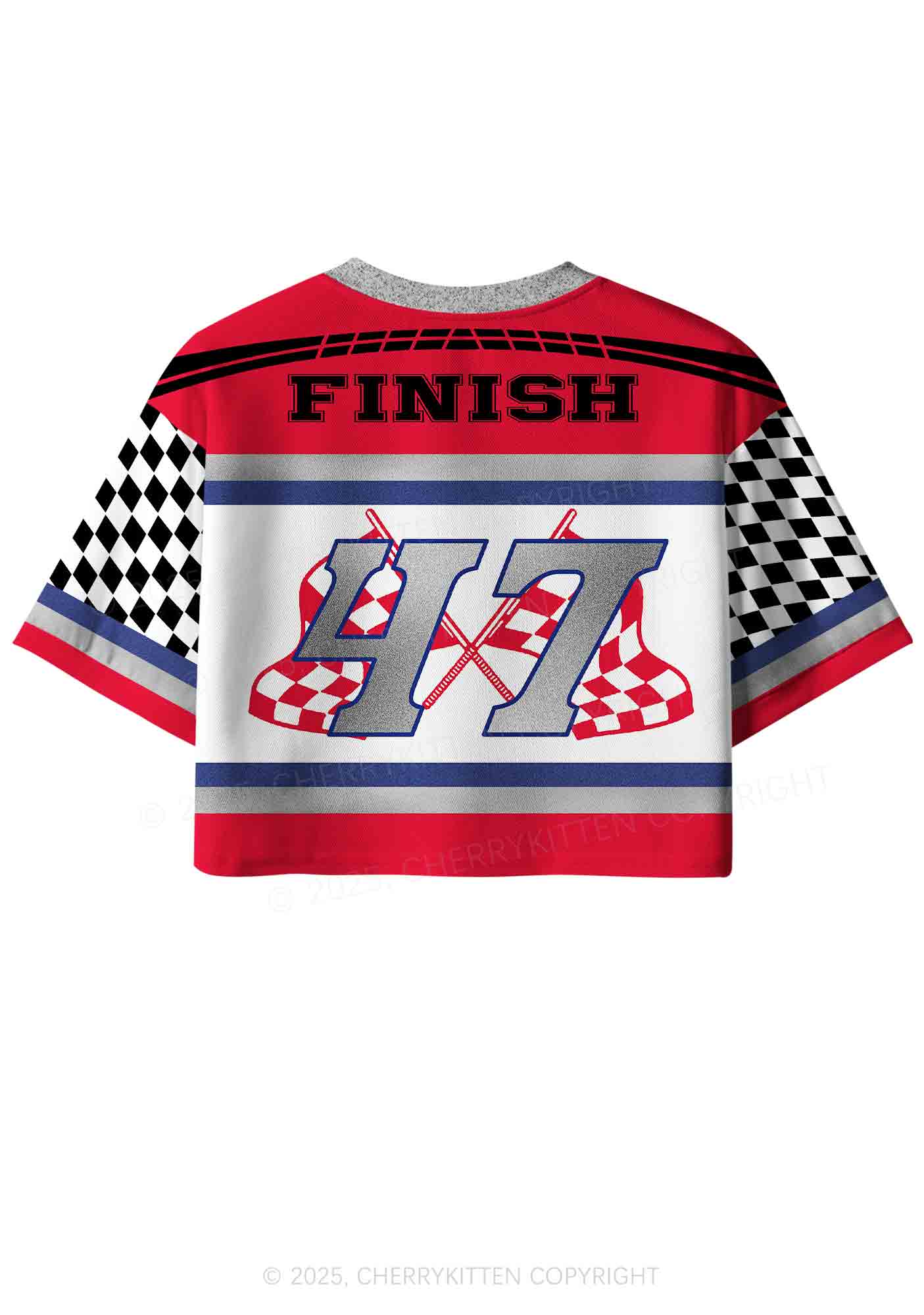 Custom Bad Attitude Y2K Crop Sport Jersey Shirts Cherrykitten - Image 2