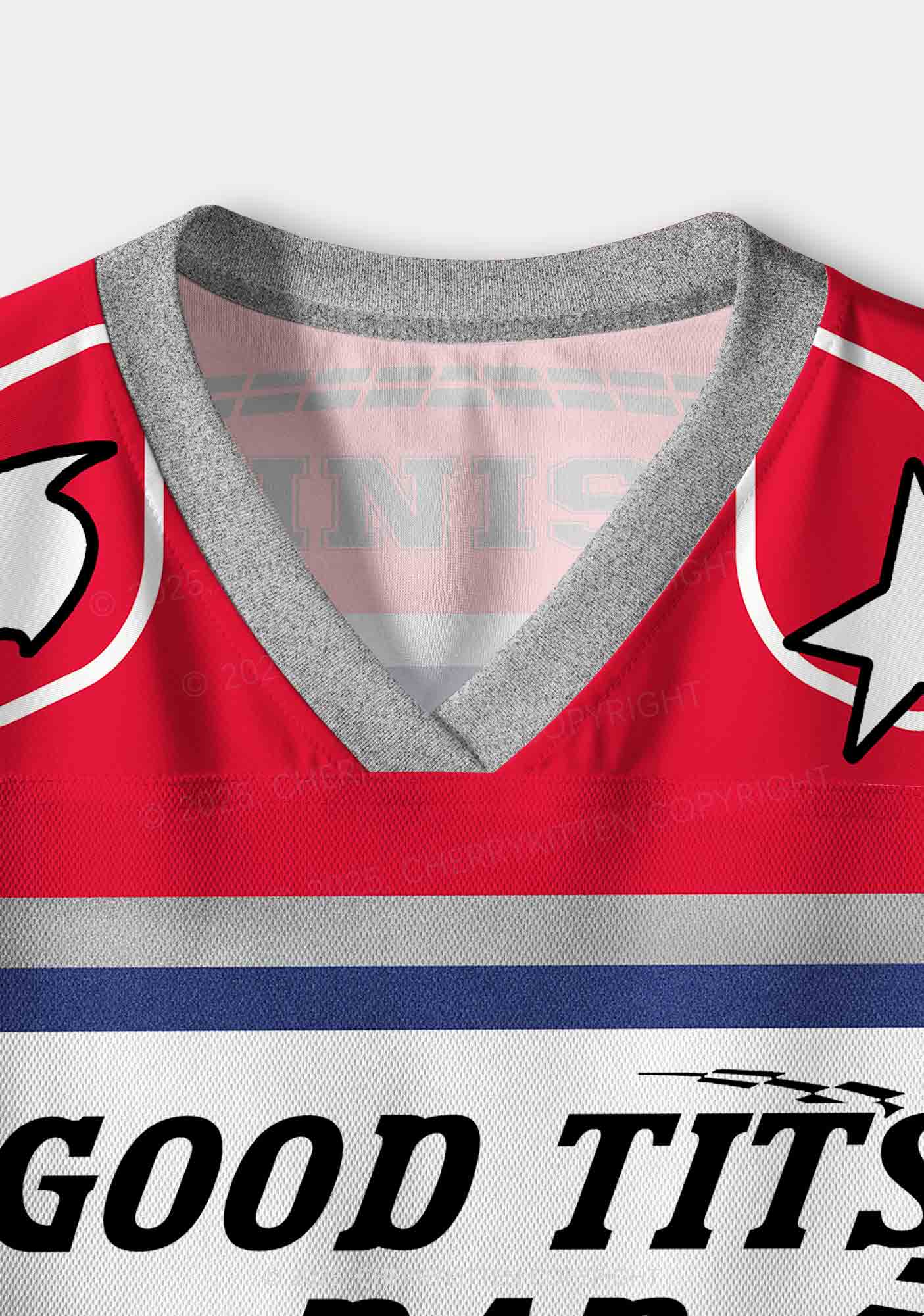 Custom Bad Attitude Y2K Crop Sport Jersey Shirts Cherrykitten - Image 3