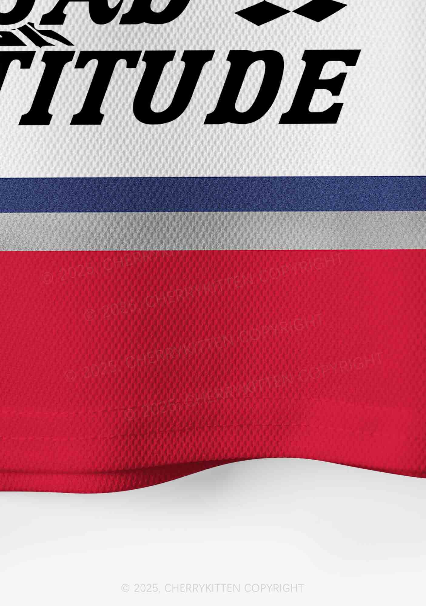 Custom Bad Attitude Y2K Crop Sport Jersey Shirts Cherrykitten - Image 4