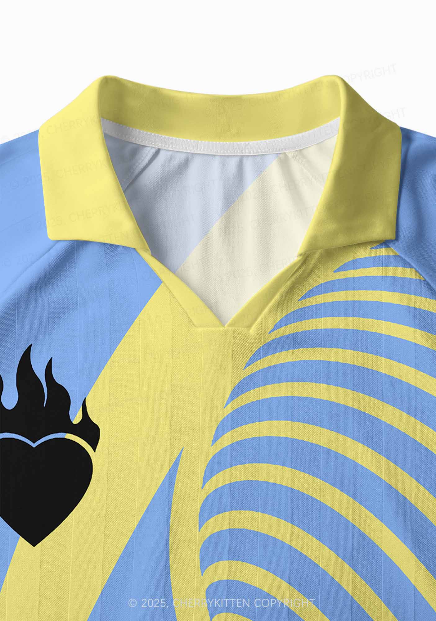 Custom Baddies Get Saddies Y2K Sport Long Sleeve Jersey Shirts Cherrykitten - Image 4