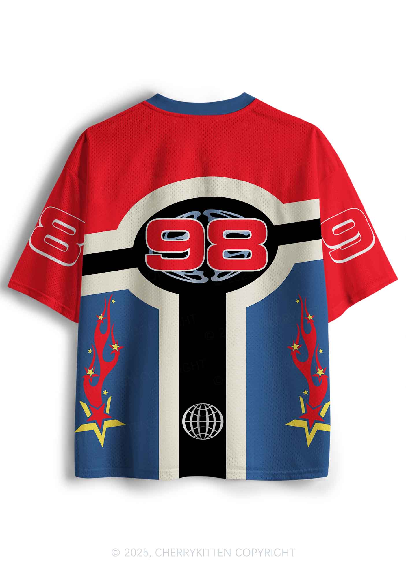 Custom BDSM Daughter Mother Y2K Sport Jersey Shirts Cherrykitten - Image 3