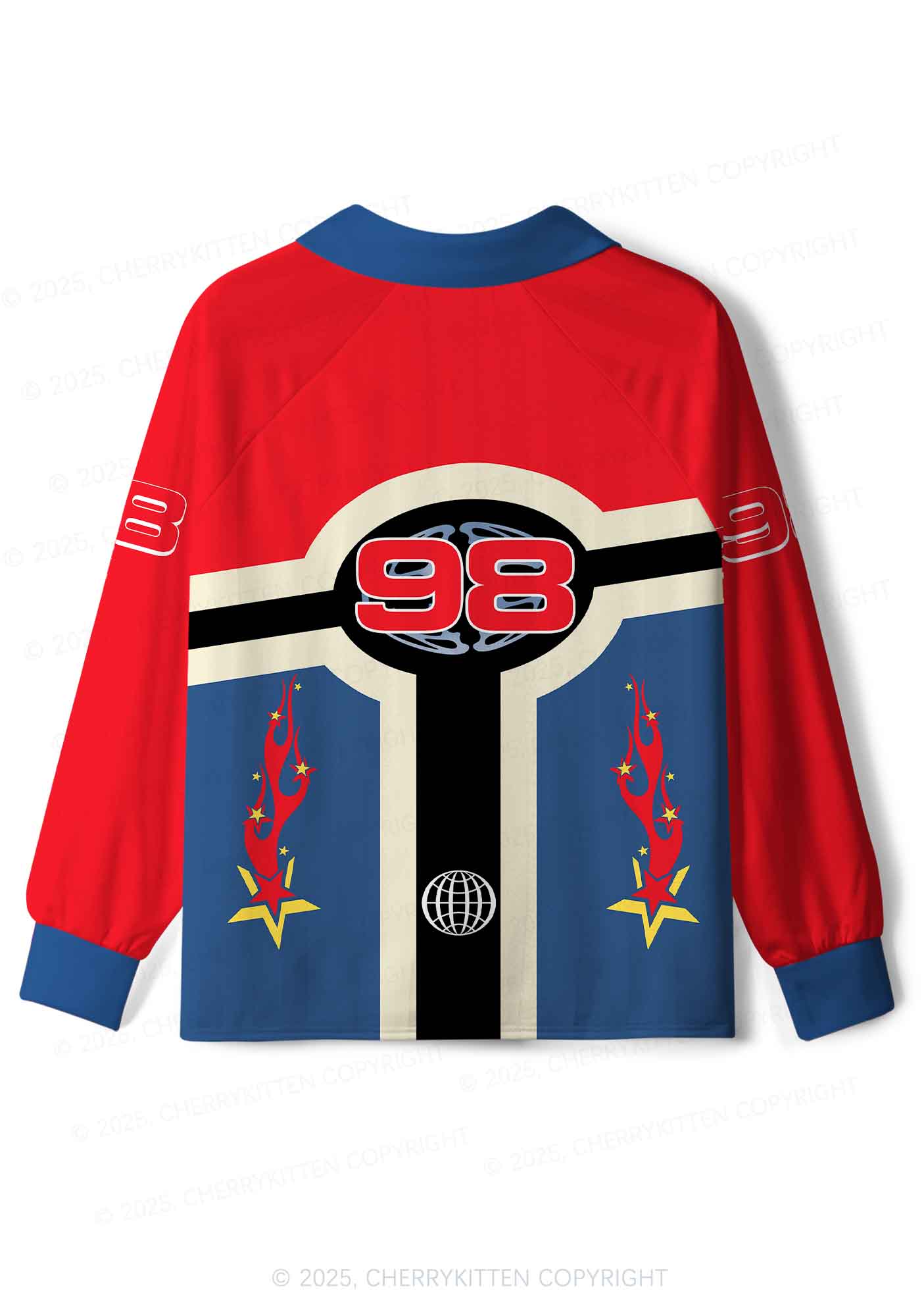 Custom BDSM Daughter Mother Y2K Sport Long Sleeve Jersey Shirts Cherrykitten - Image 3