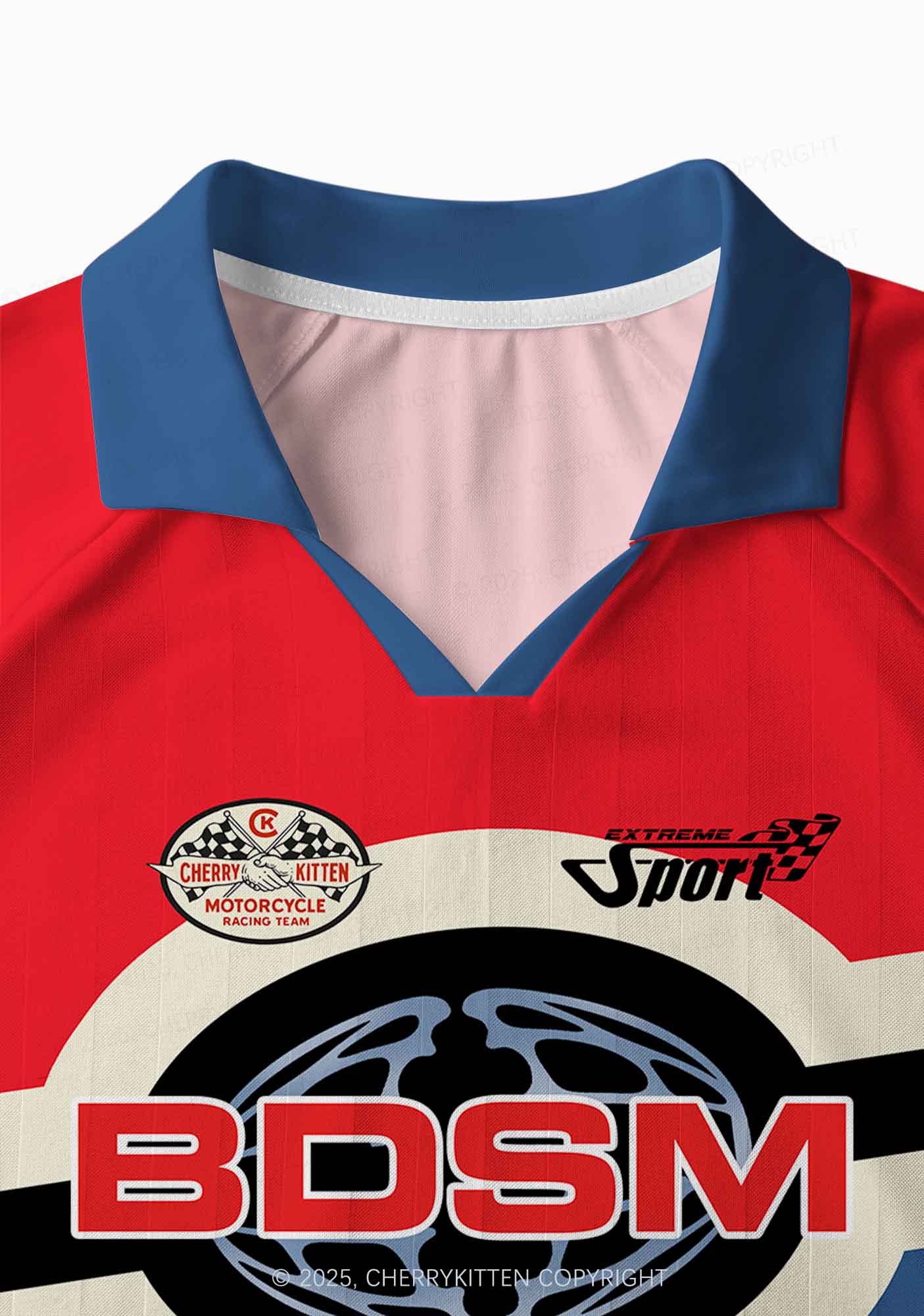 Custom BDSM Daughter Mother Y2K Sport Long Sleeve Jersey Shirts Cherrykitten - Image 4
