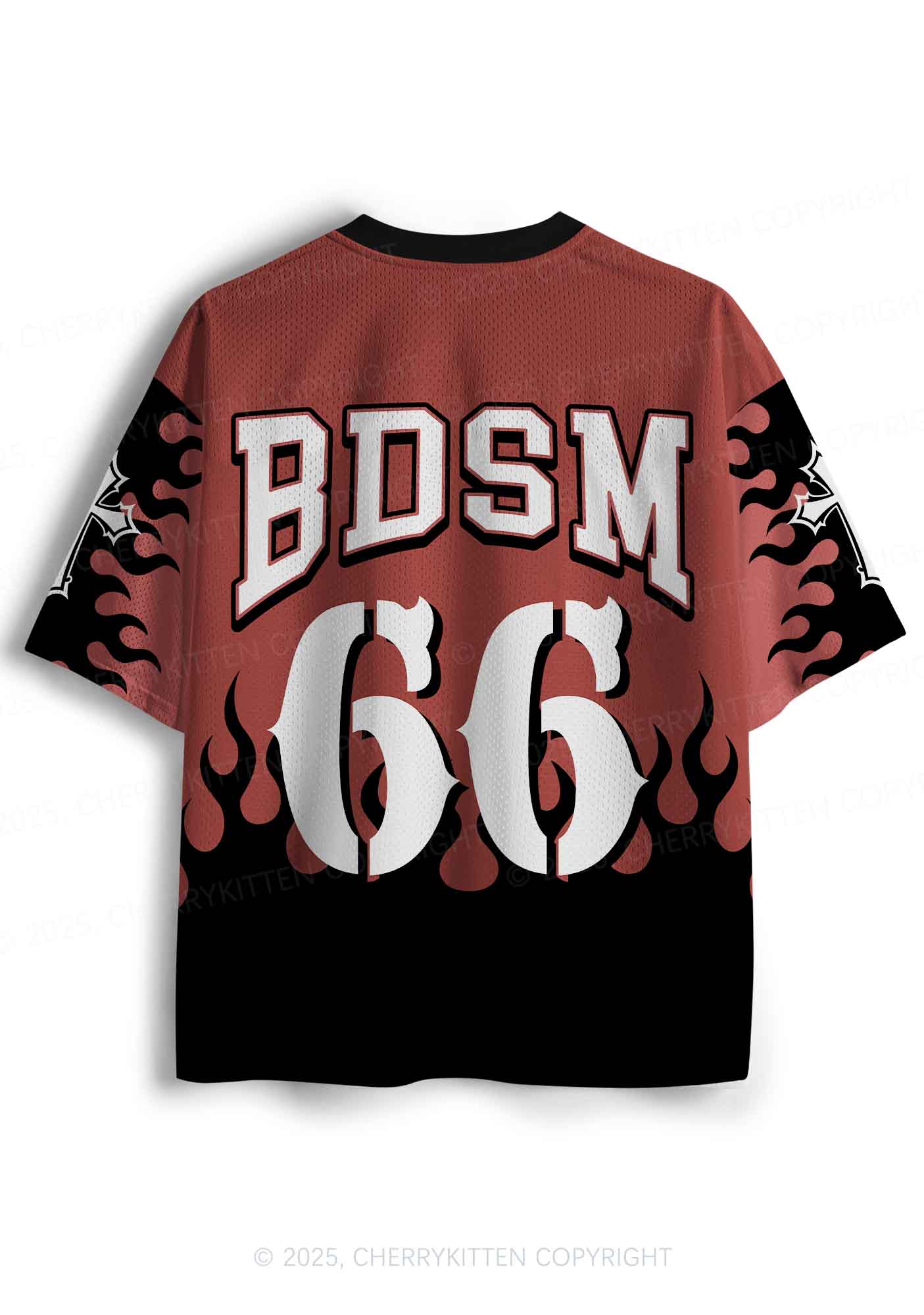 Custom BDSM Y2K Sport Jersey Shirts Cherrykitten - Image 2