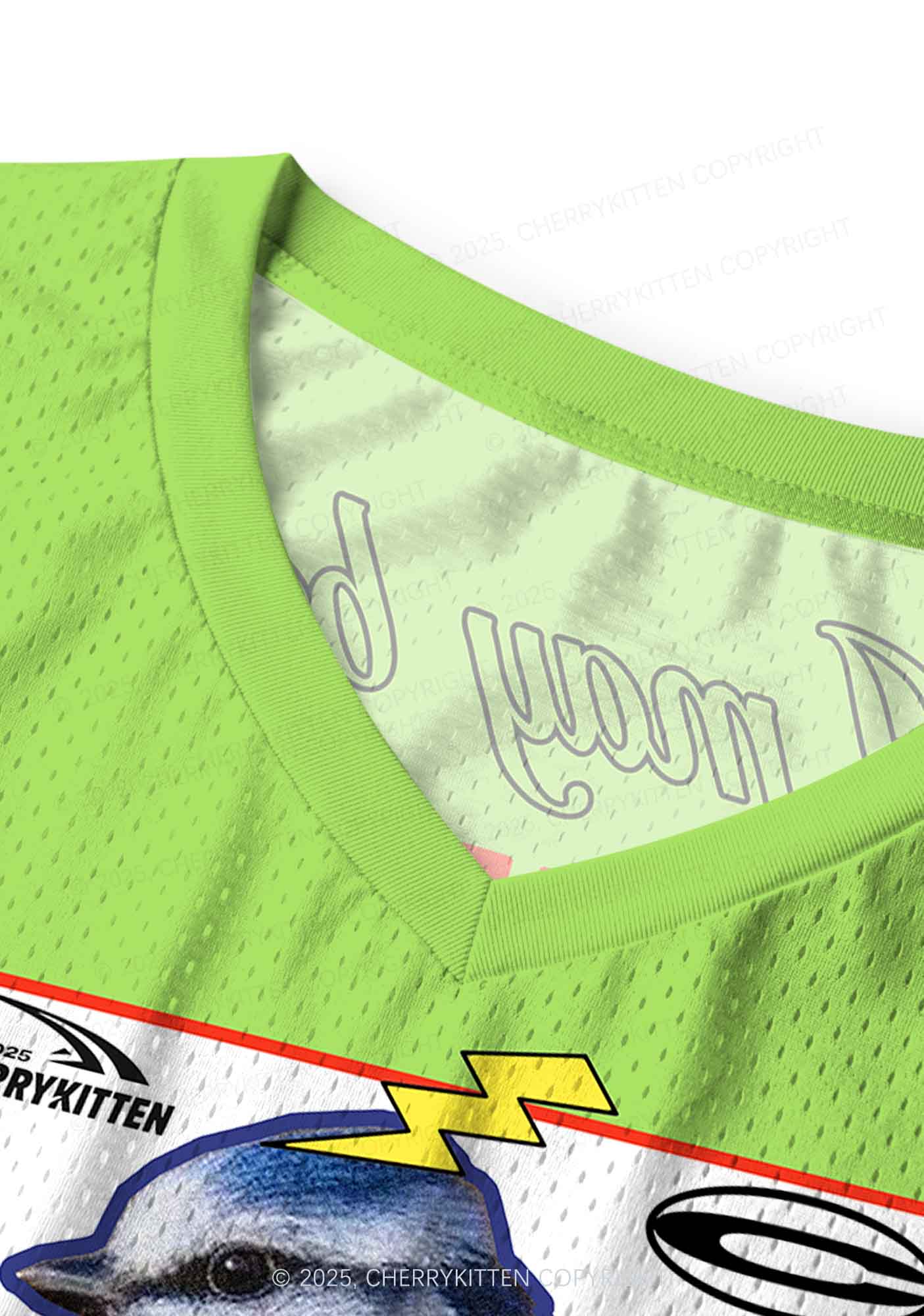 Custom Be A Handful Y2K Sport Jersey Tank Cherrykitten - Image 4