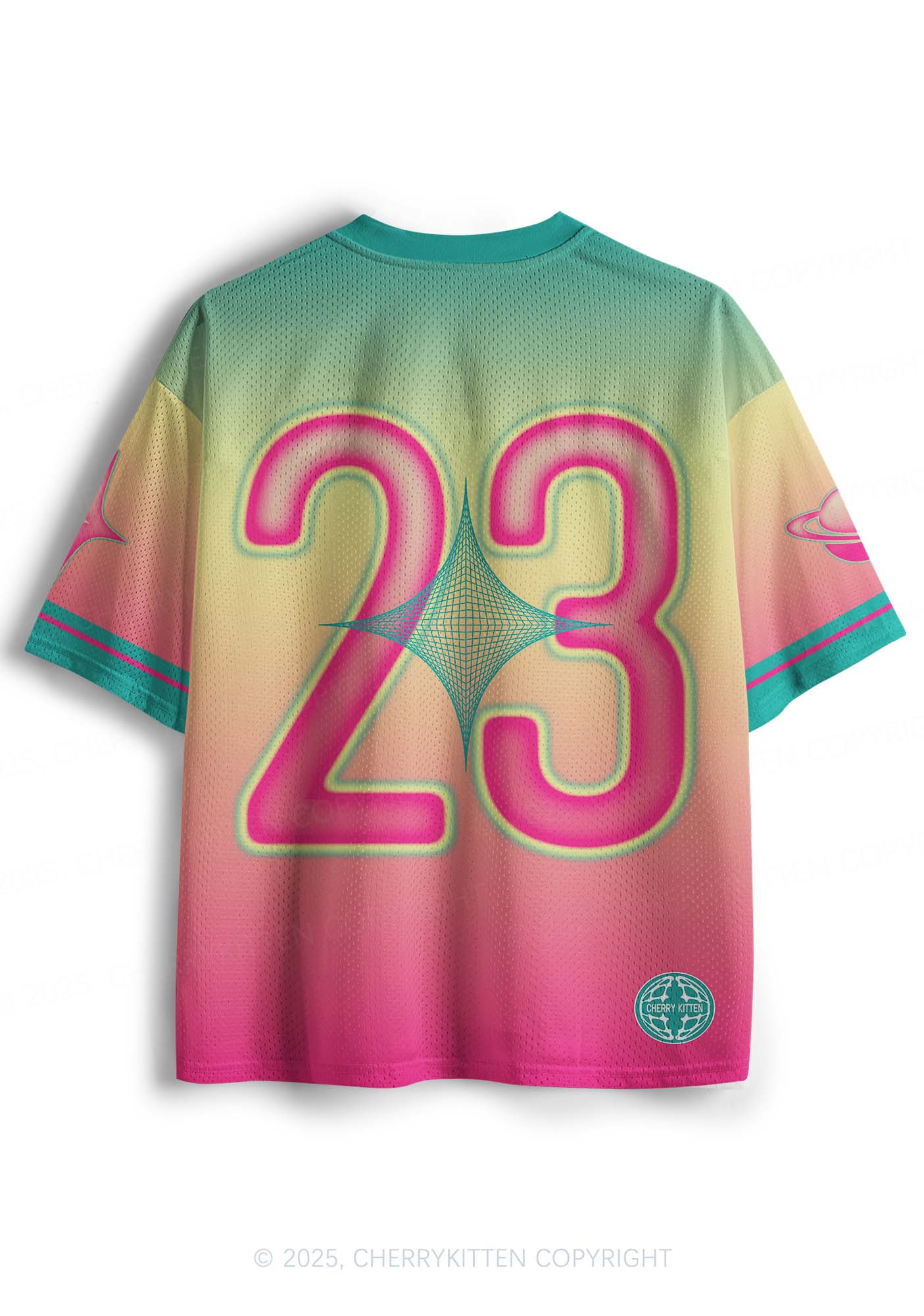 Custom Be Gay Do Crxme Pride Y2K Sport Jersey Shirts Cherrykitten - Image 2