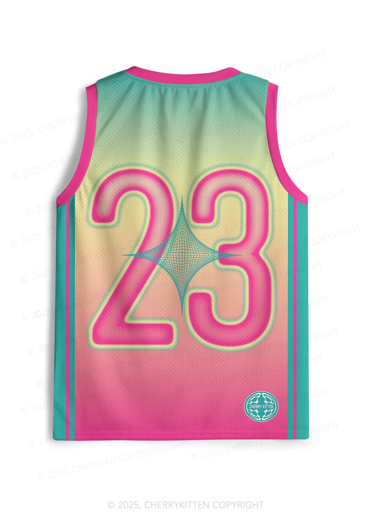 Custom Be Gay Do Crxme Pride Y2K Sport Jersey Tank Cherrykitten - Image 2