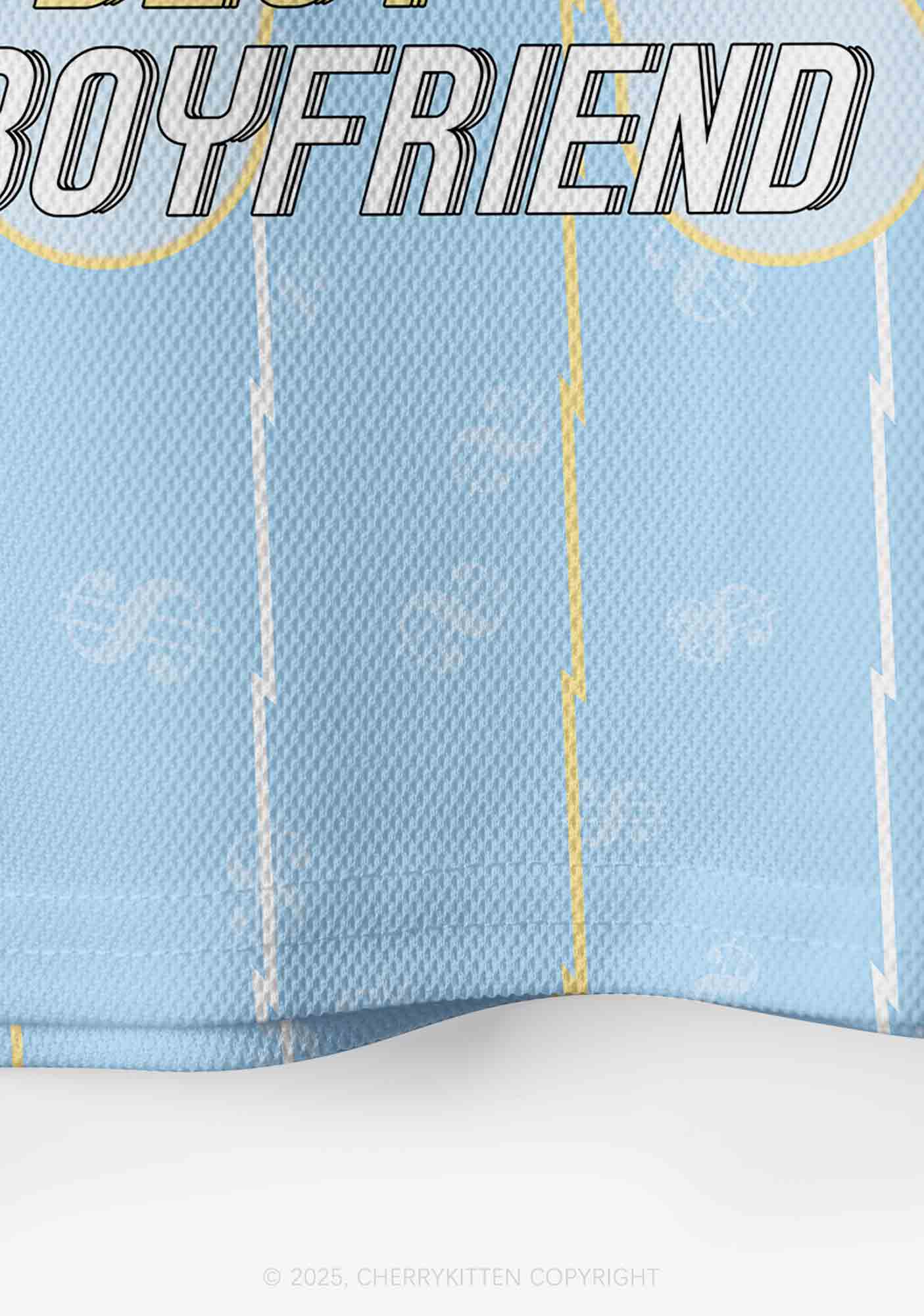 Custom Best Ex Boyfriend Y2K Crop Sport Jersey Shirts Cherrykitten - Image 5