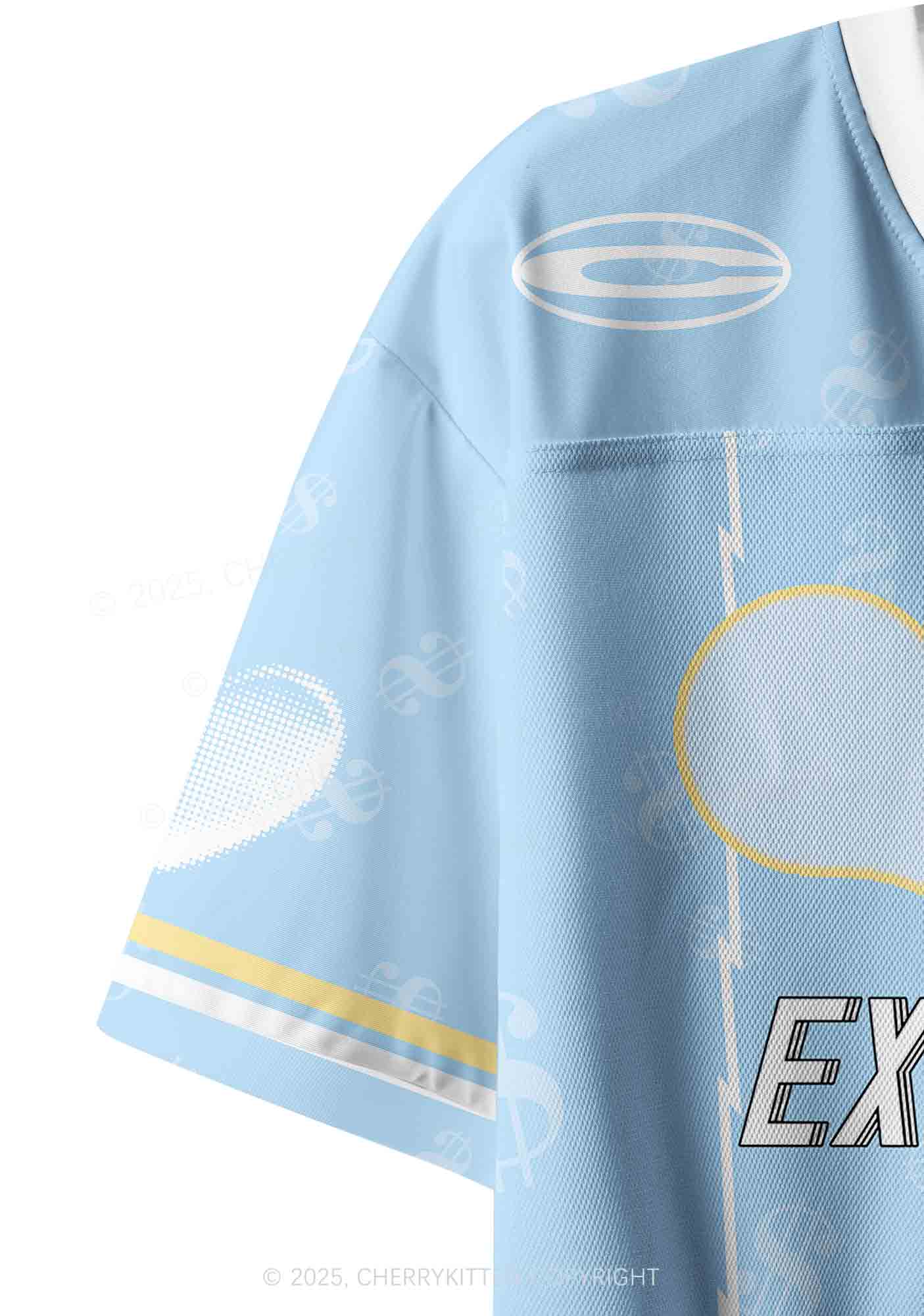 Custom Best Ex Boyfriend Y2K Crop Sport Jersey Shirts Cherrykitten - Image 6