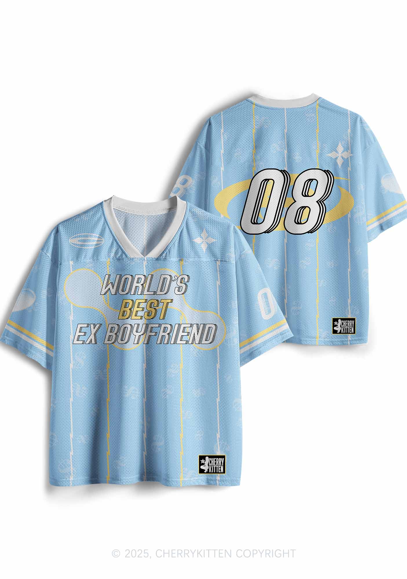 Custom Best Ex Boyfriend Y2K Sport Jersey Shirts Cherrykitten - Image 3