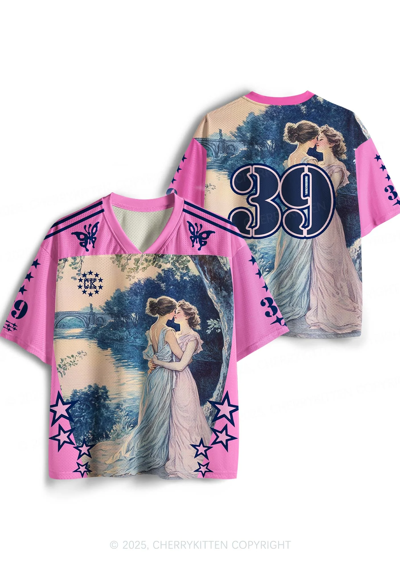 Custom Best Friends Pride Y2K Sport Jersey Shirts Cherrykitten - Image 3