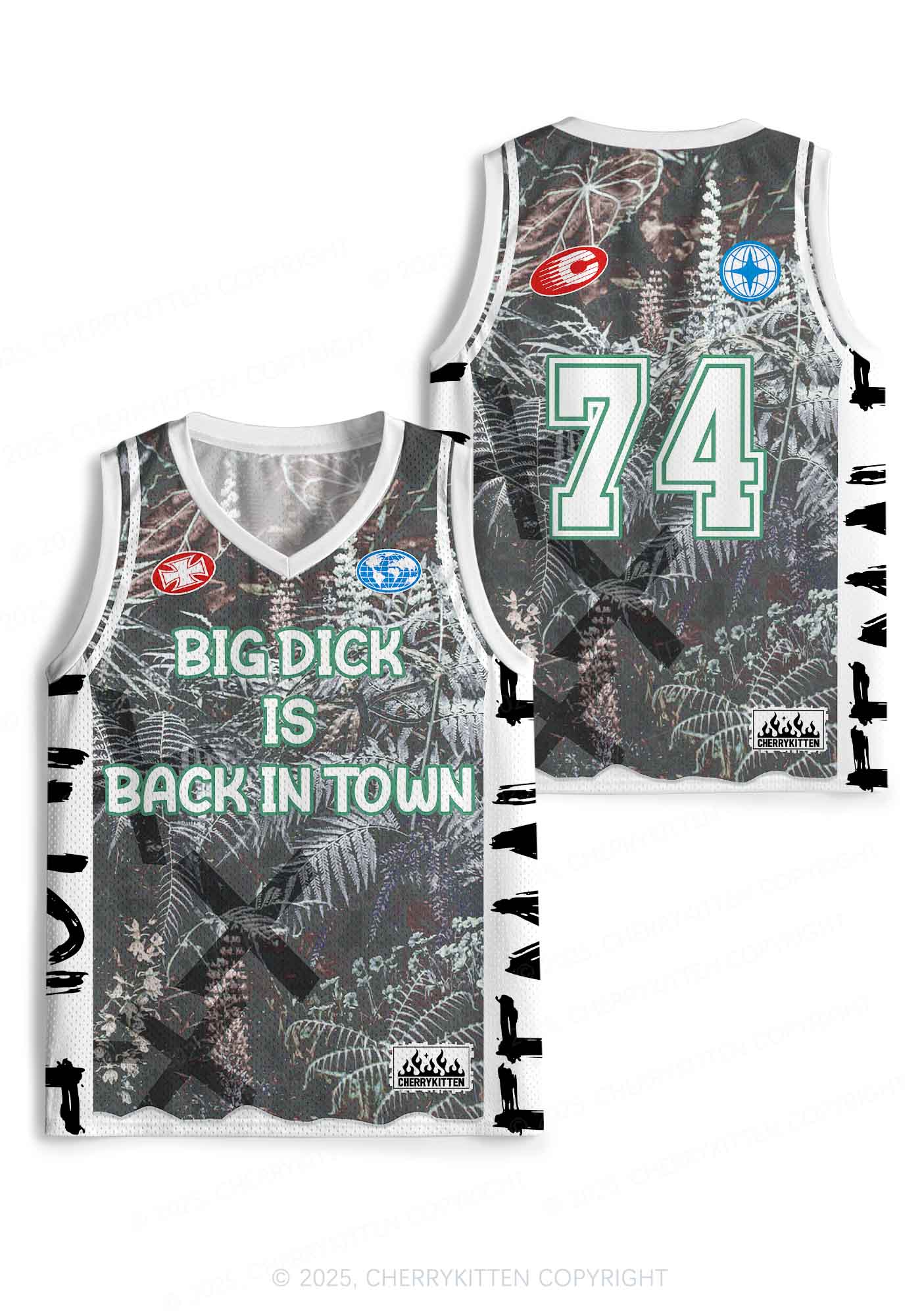 Custom Big Is Back In Town Y2K Sport Jersey Tank Cherrykitten - Image 3