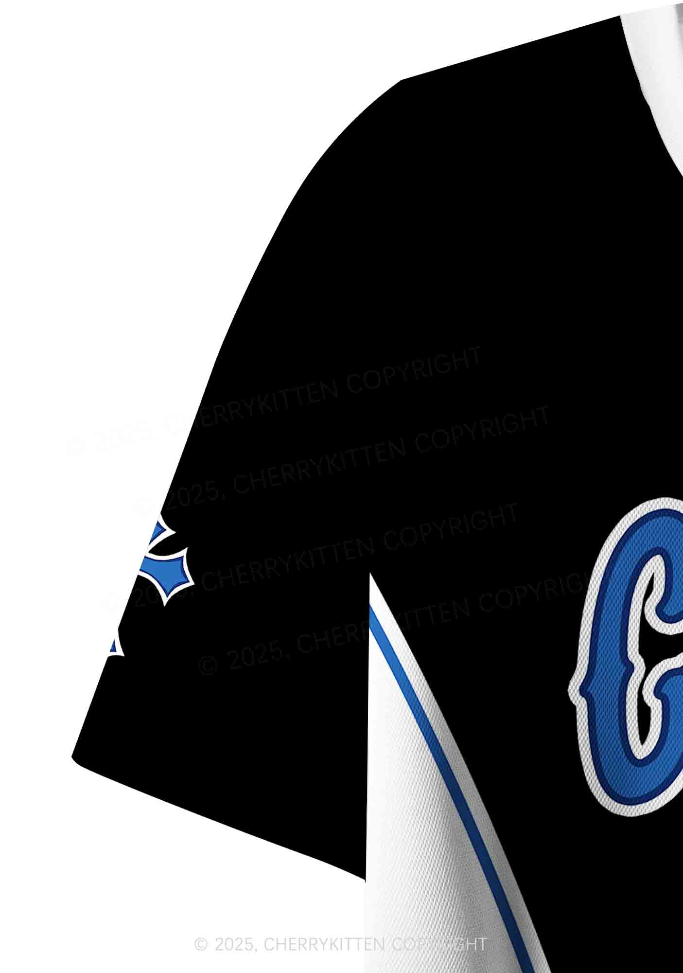 Custom Black Cxxt Y2K Crop Sport Jersey Shirts Cherrykitten - Image 7