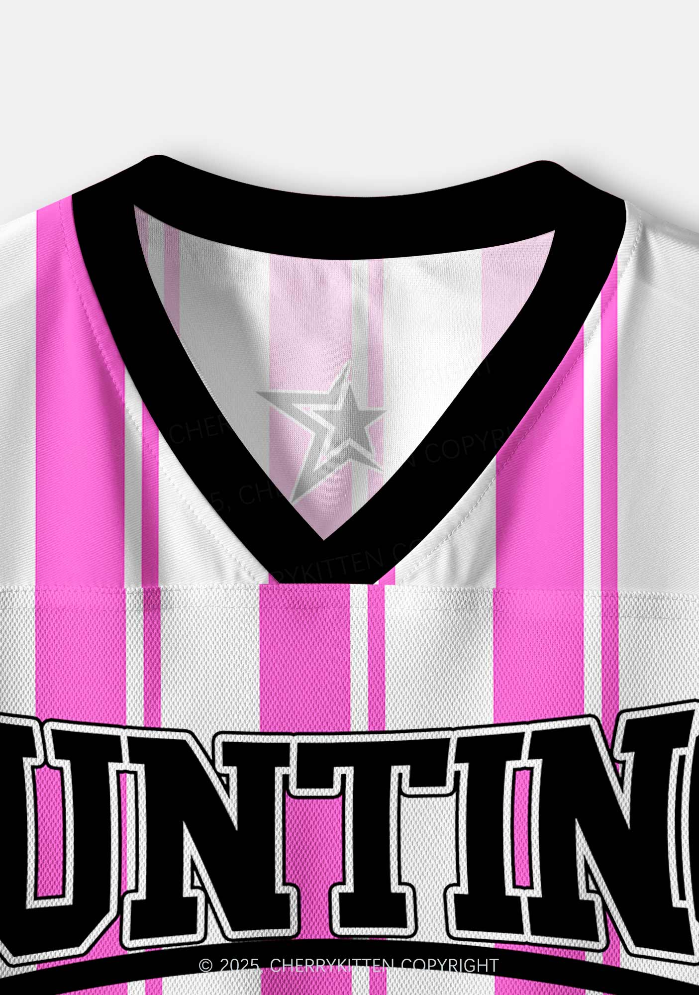 Custom Black Cxxting Season Y2K Crop Sport Jersey Shirts Cherrykitten - Image 4