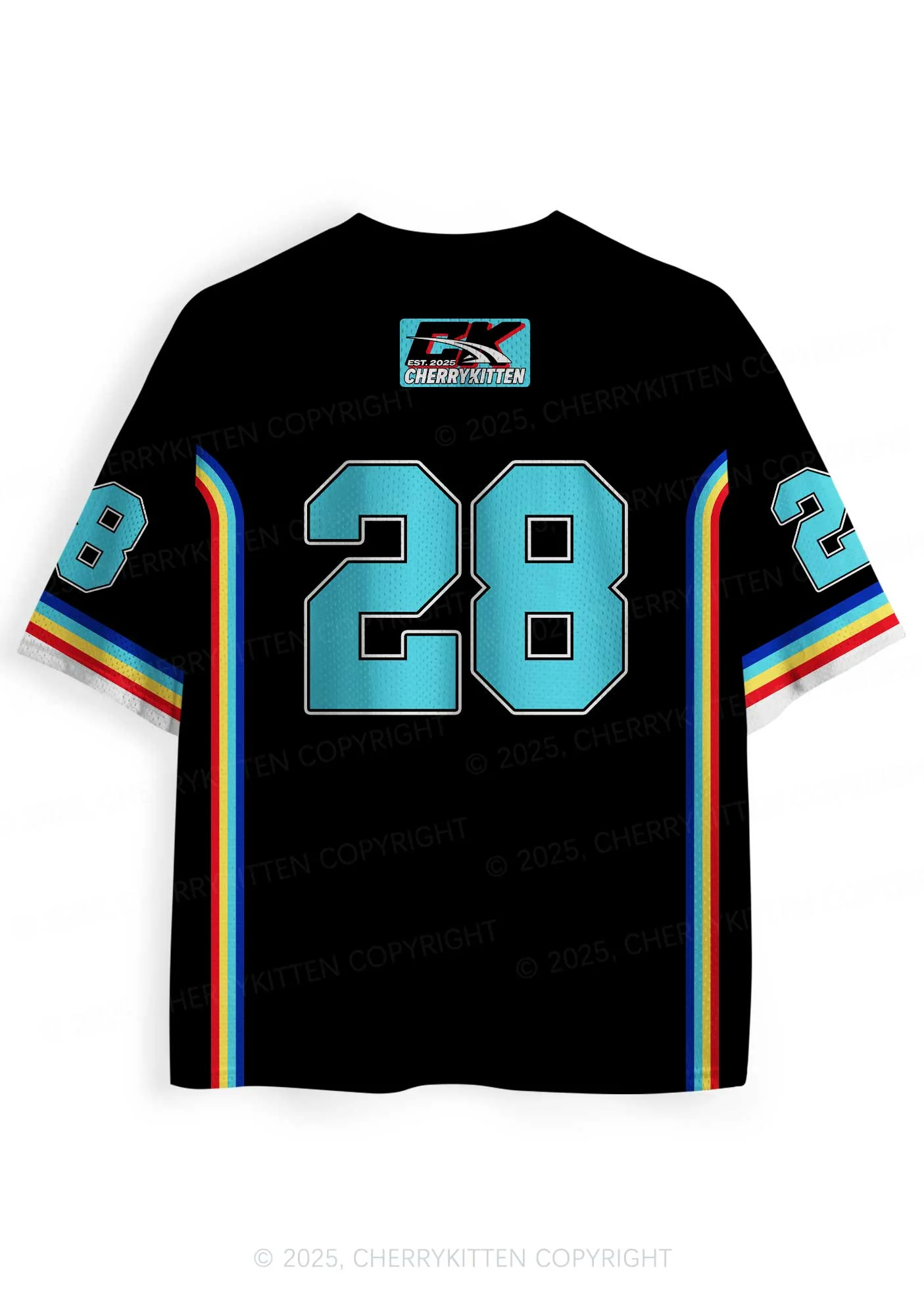 Custom Black Hubby Valentine's Day Y2K Sport Jersey Shirts Cherrykitten - Image 2