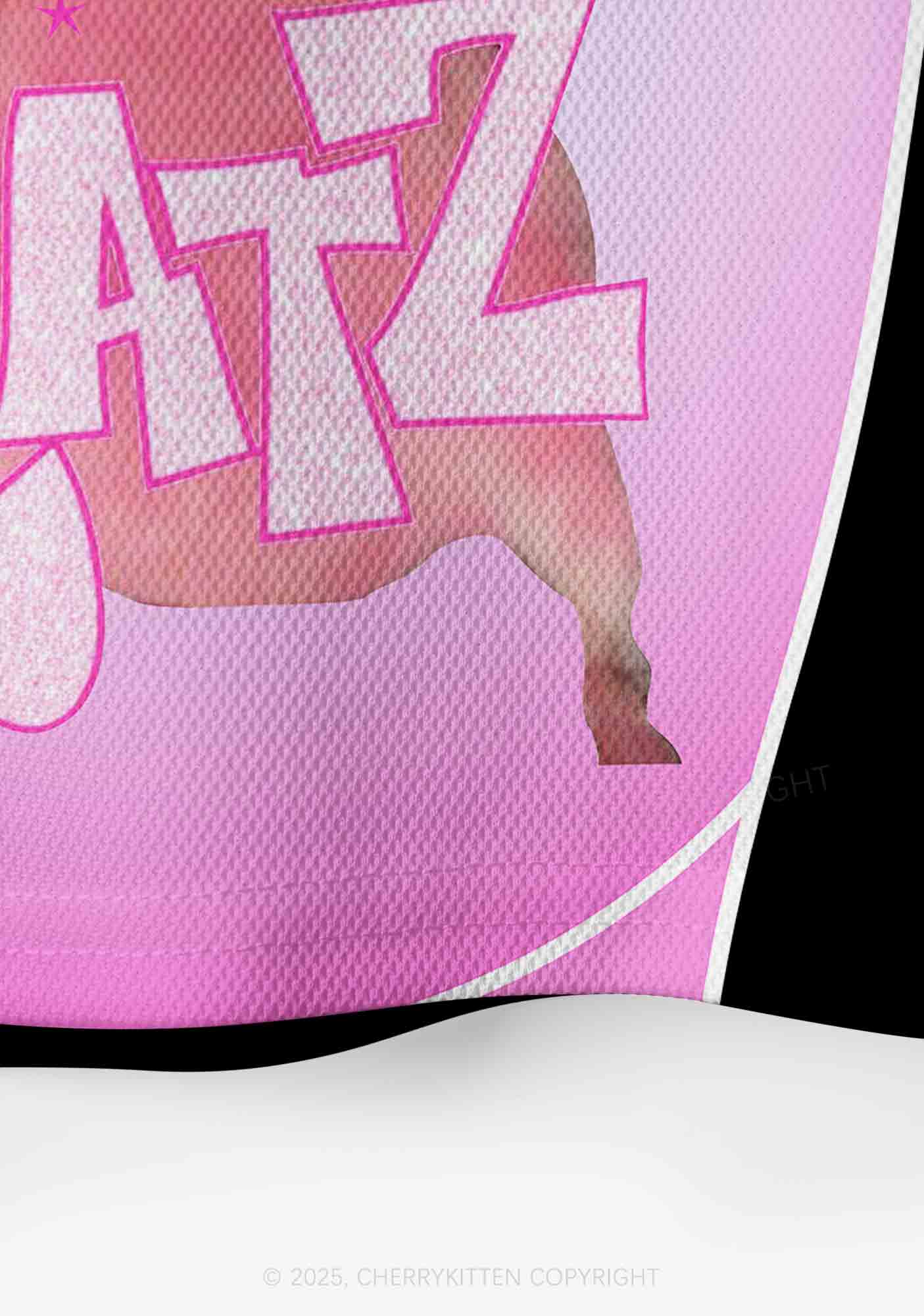 Custom Black Ratz Y2K Crop Sport Jersey Shirts Cherrykitten - Image 5