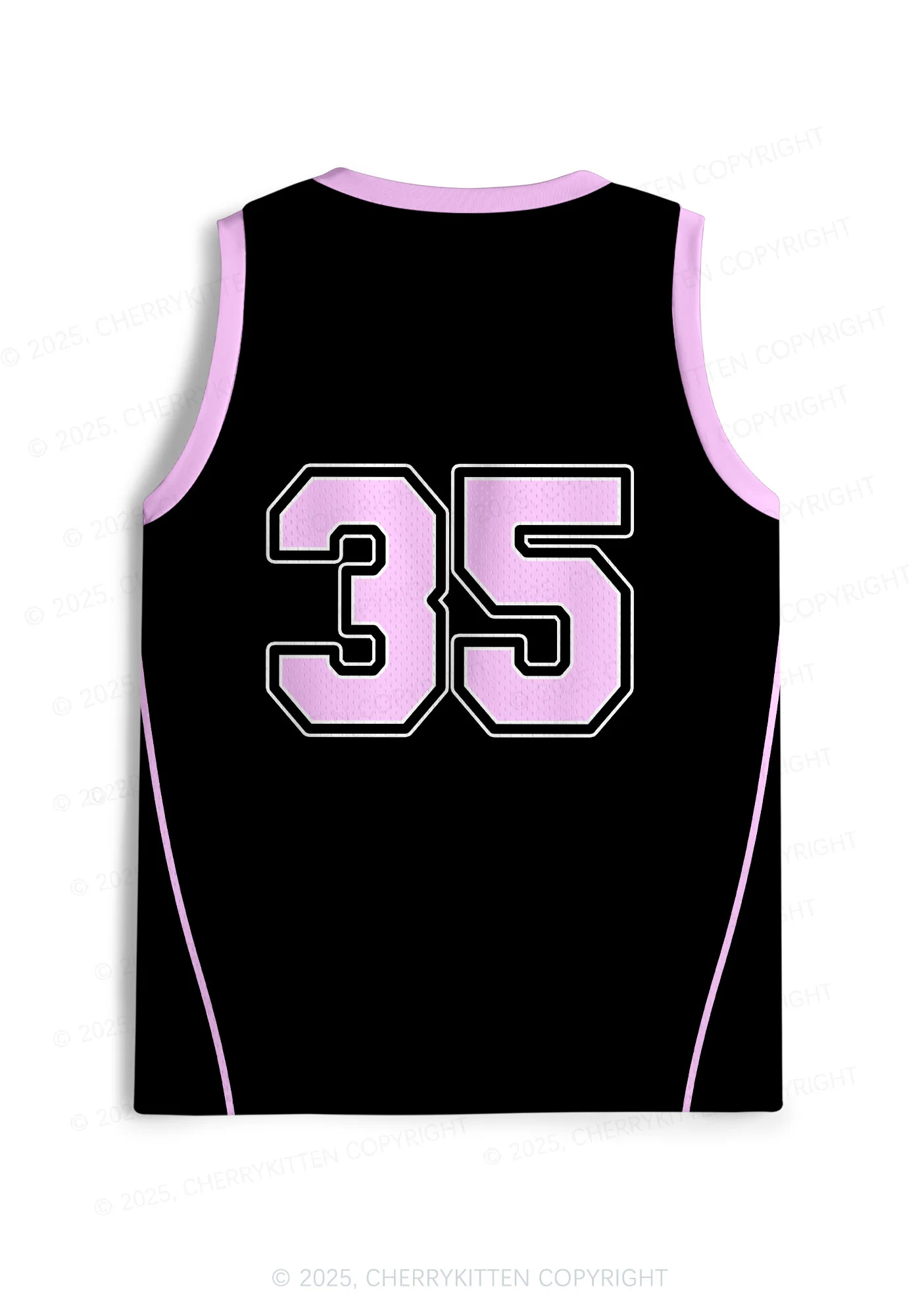 Custom Black Ratz Y2K Sport Jersey Tank Cherrykitten - Image 2