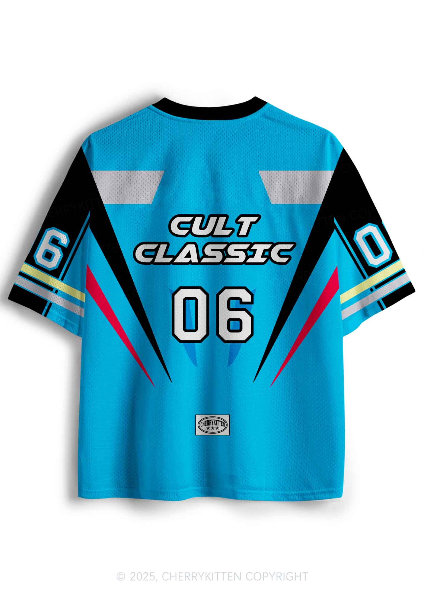 Custom Blue Cult Classic Y2K Sport Jersey Shirts Cherrykitten - Image 2
