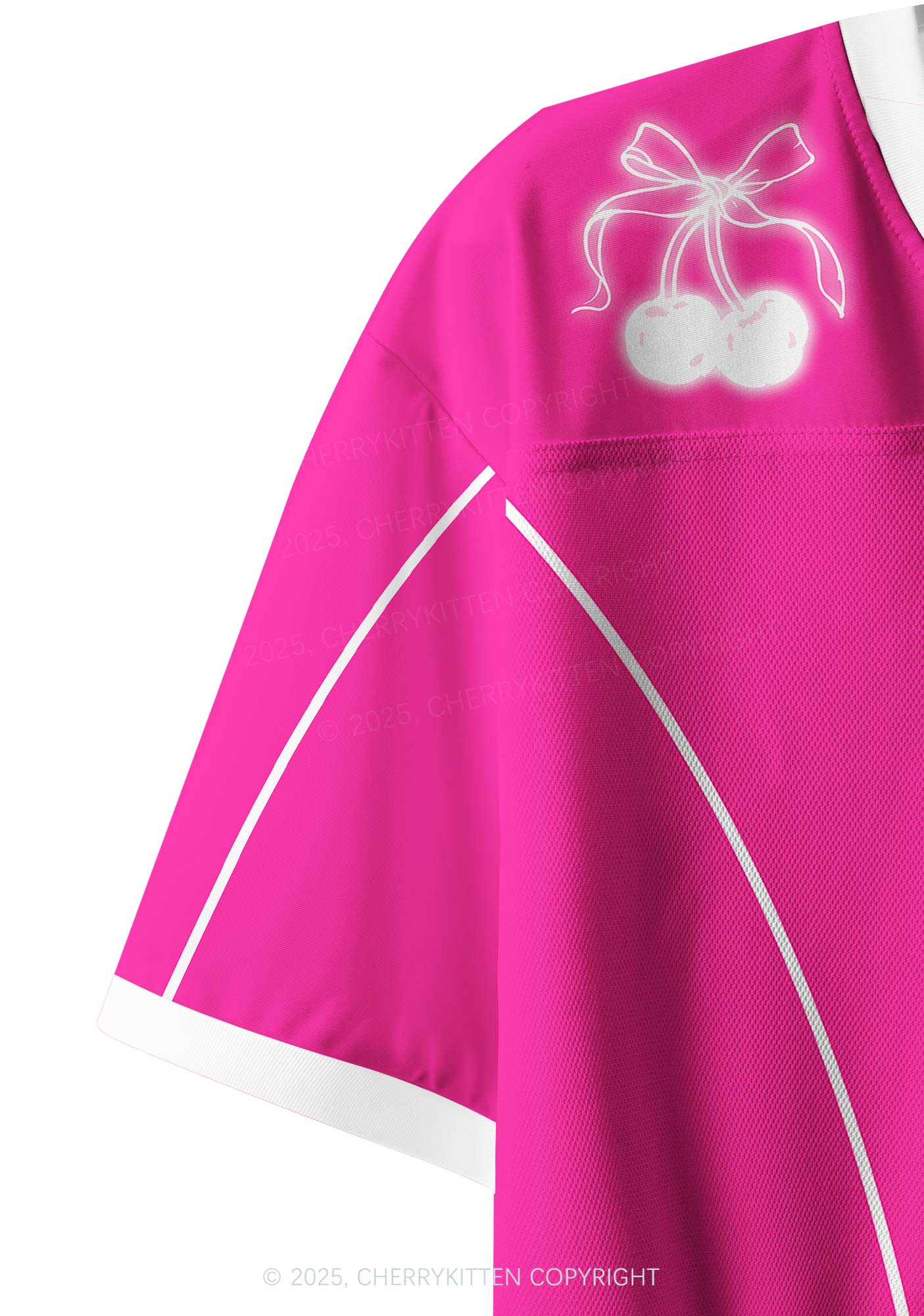 Custom Blue Cxxt Y2K Crop Sport Jersey Shirts Cherrykitten - Image 5