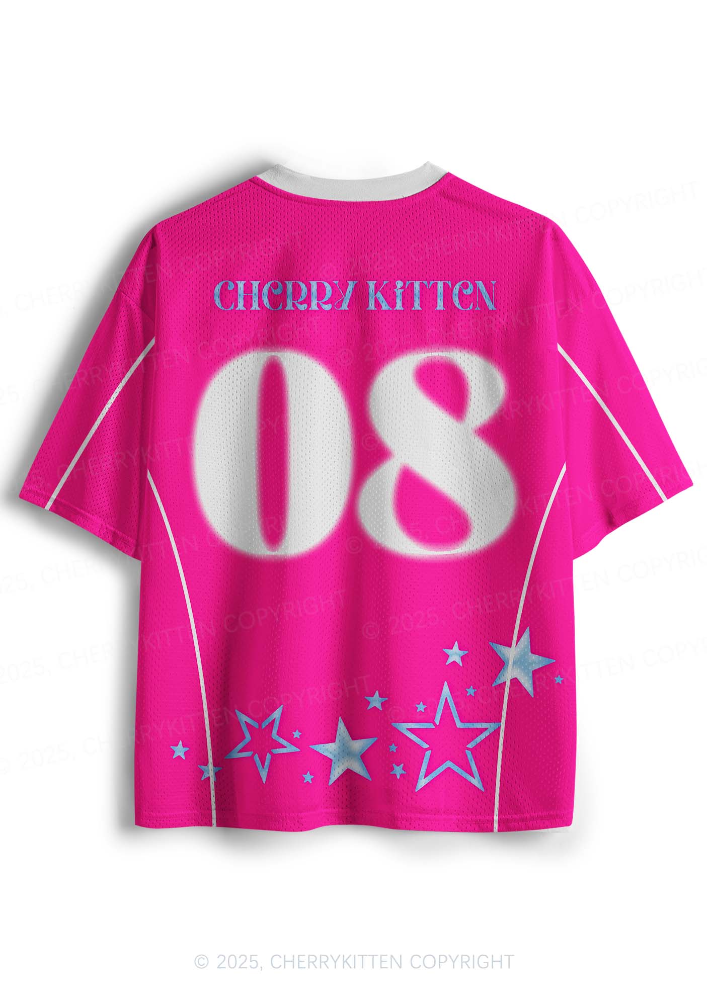 Custom Blue Cxxt Y2K Sport Jersey Shirts Cherrykitten - Image 2