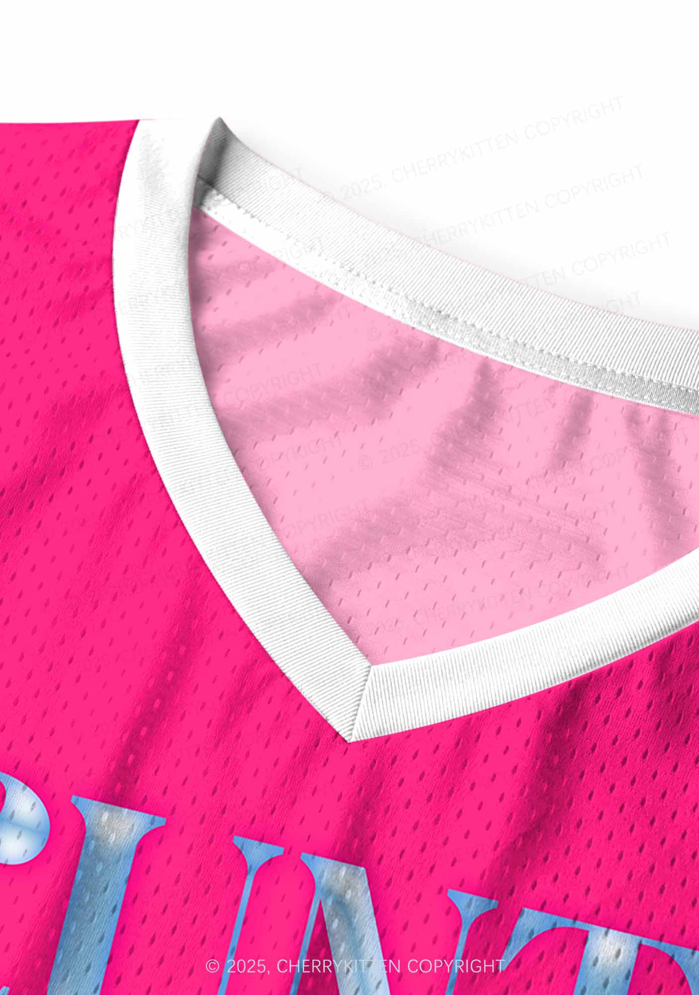 Custom Blue Cxxt Y2K Sport Jersey Tank Cherrykitten - Image 4