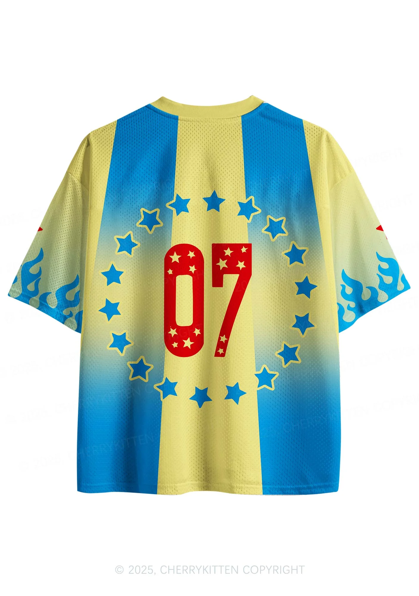 Custom Blue Gods Favorite Fag Pride Y2K Sport Jersey Shirts Cherrykitten - Image 3