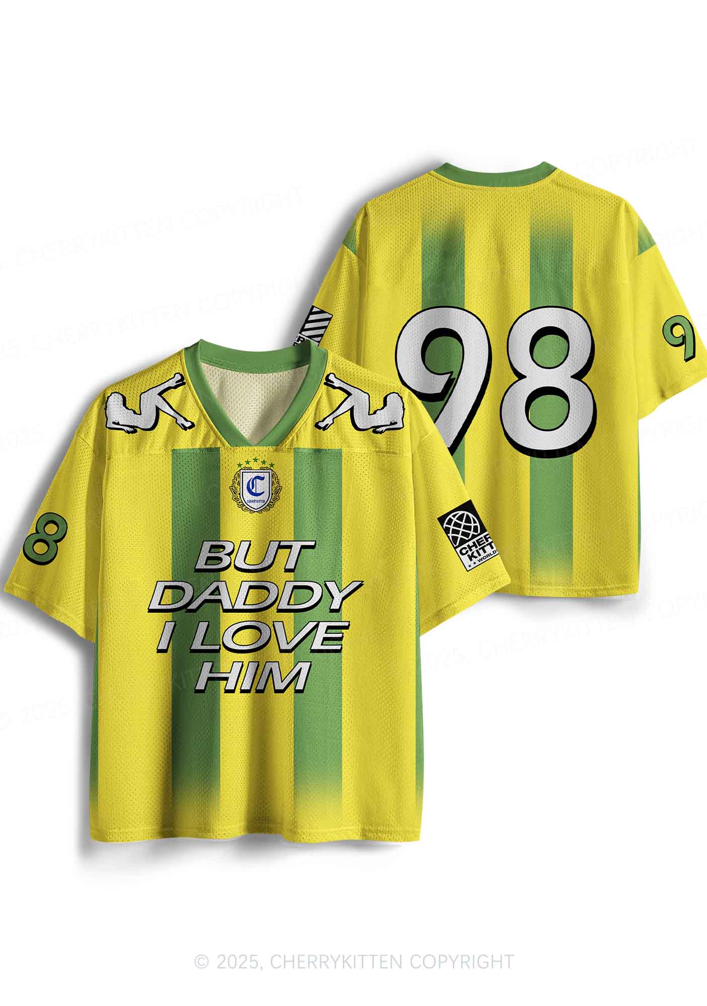Custom But Daddy I Love Him Y2K Sport Jersey Shirts Cherrykitten - Image 4