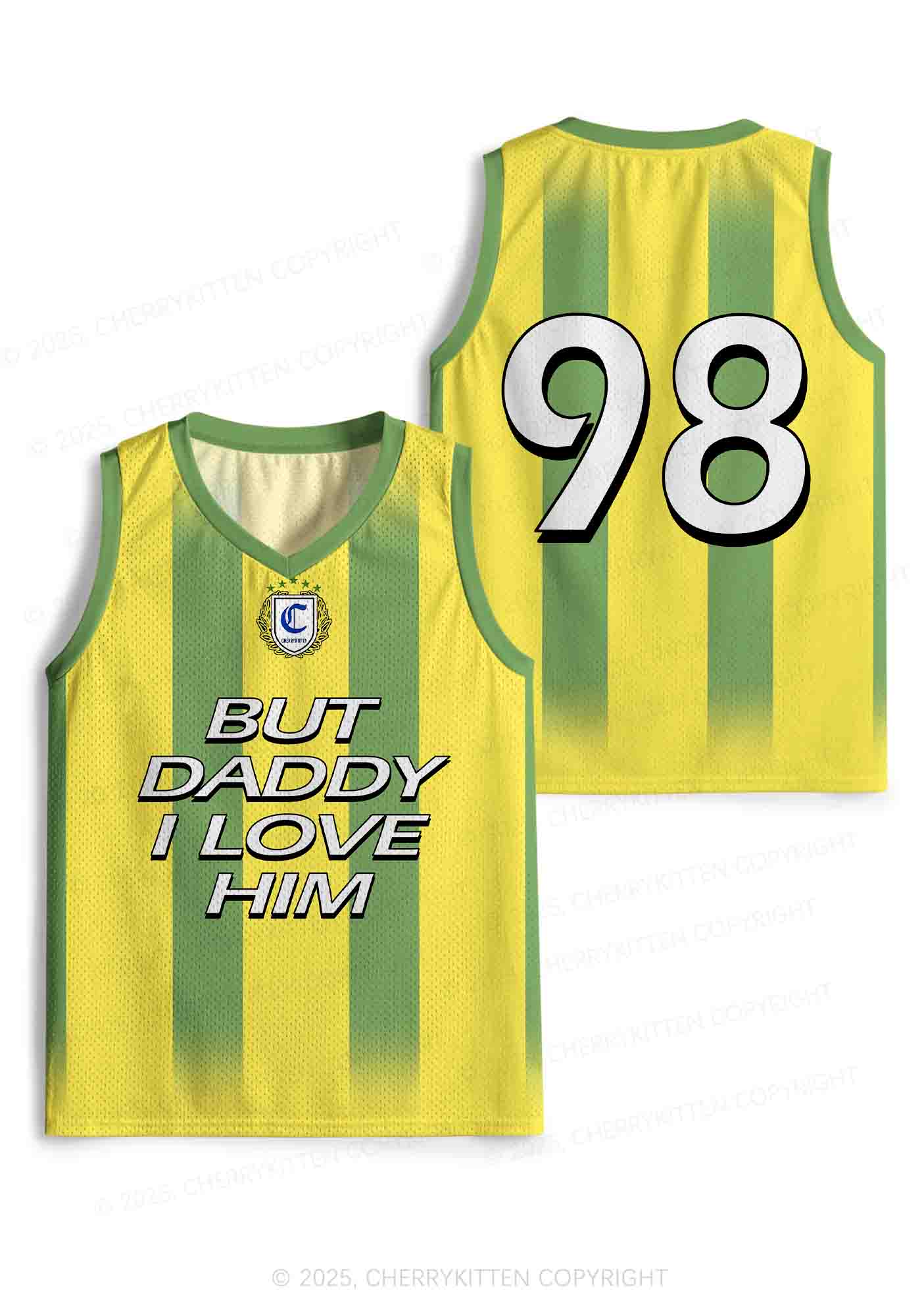 Custom But Daddy I Love Him Y2K Sport Jersey Tank Cherrykitten - Image 3