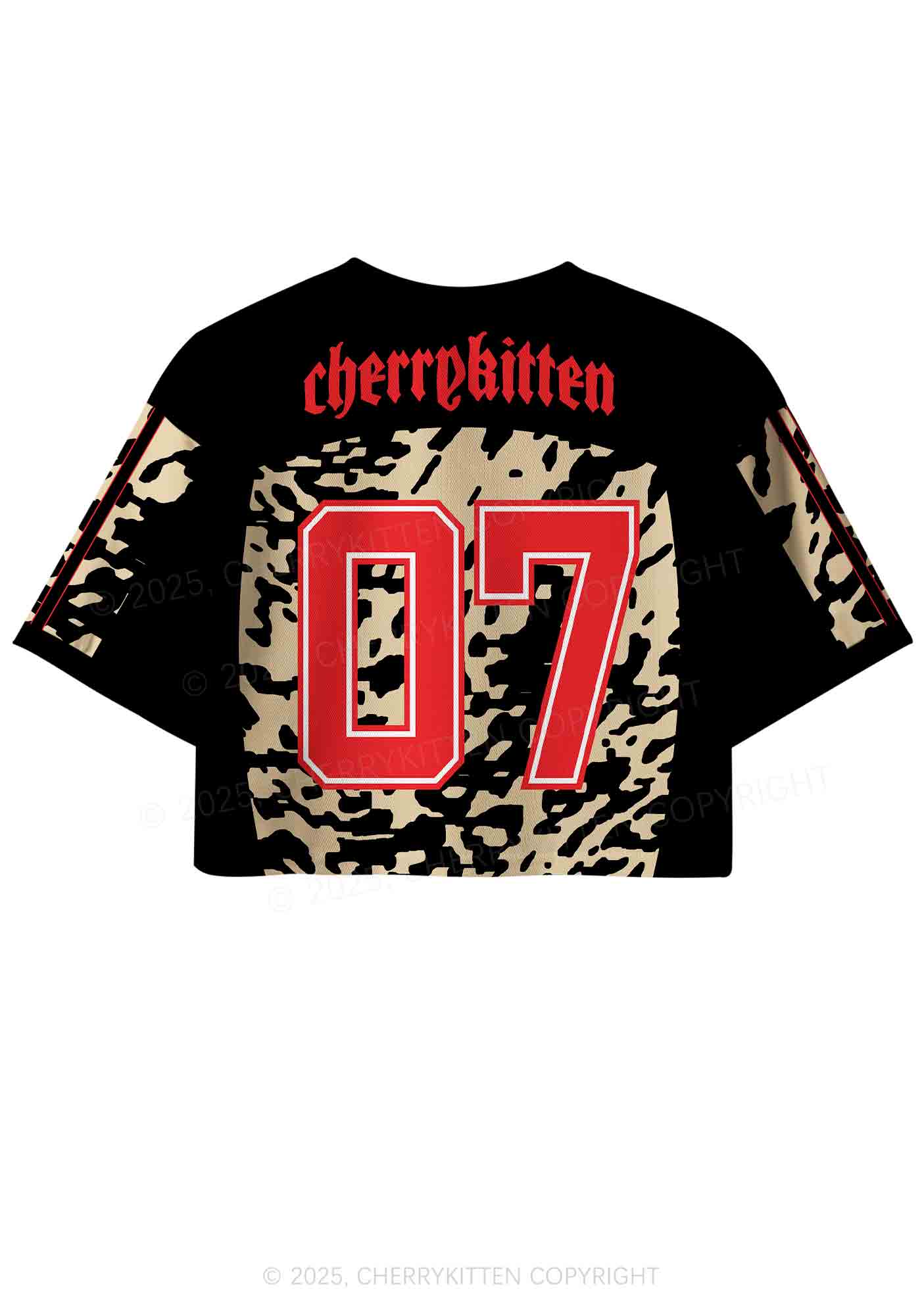 Custom Bxxches With Tattoos Fxxk Better Y2K Crop Sport Jersey Shirts Cherrykitten - Image 2